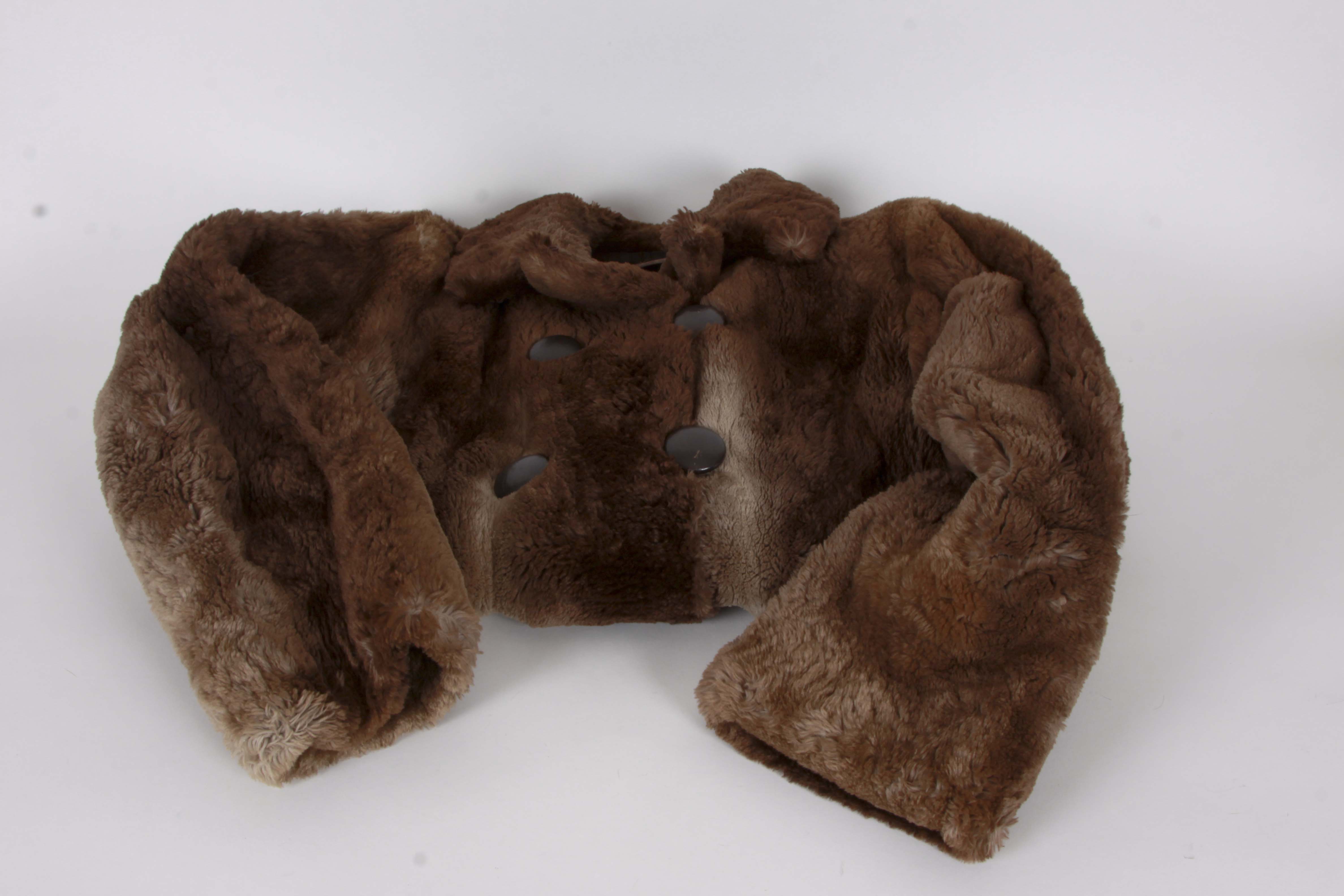 Vintage Sheared Beaver Fur Coat
