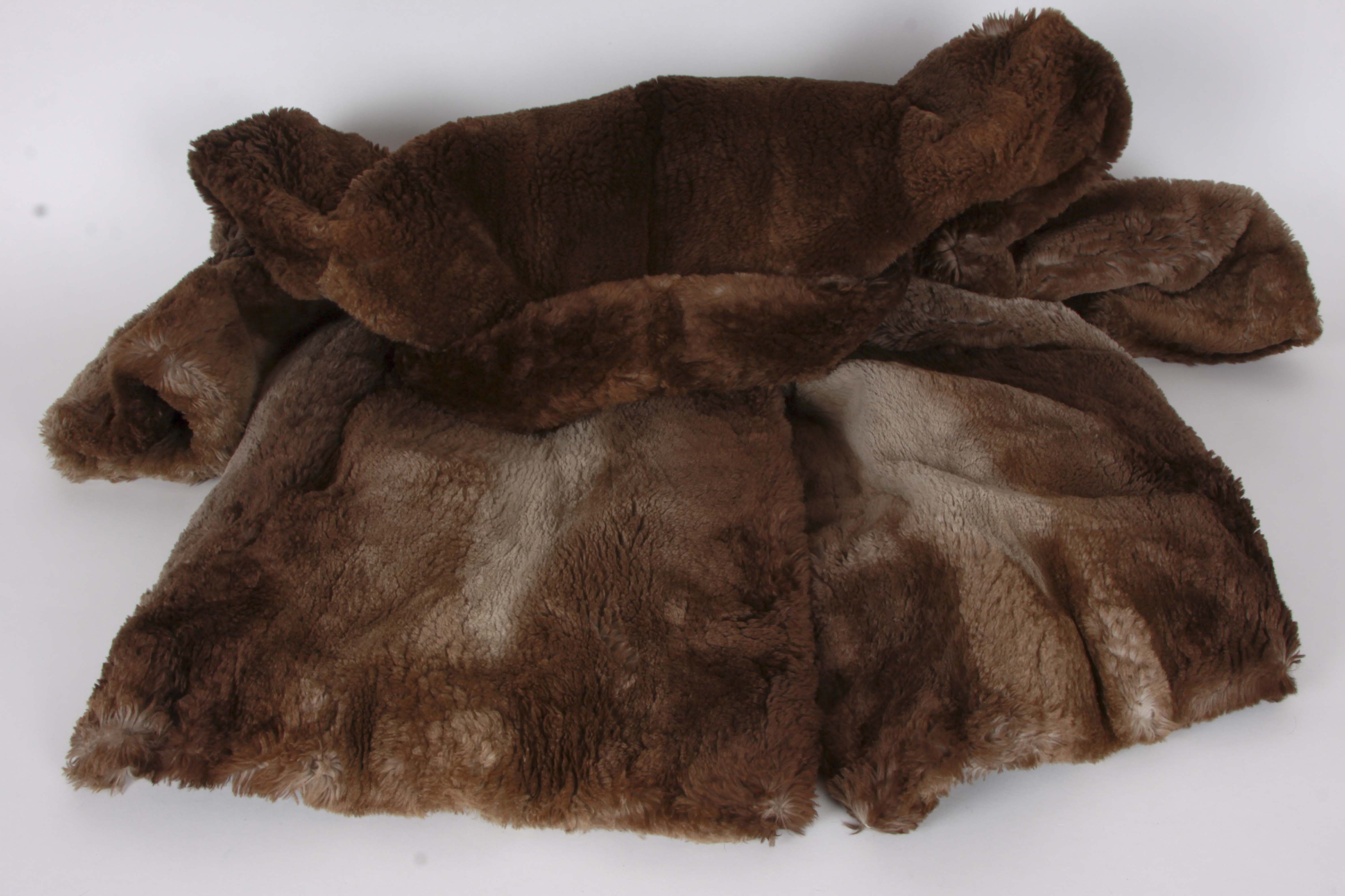 Vintage Sheared Beaver Fur Coat