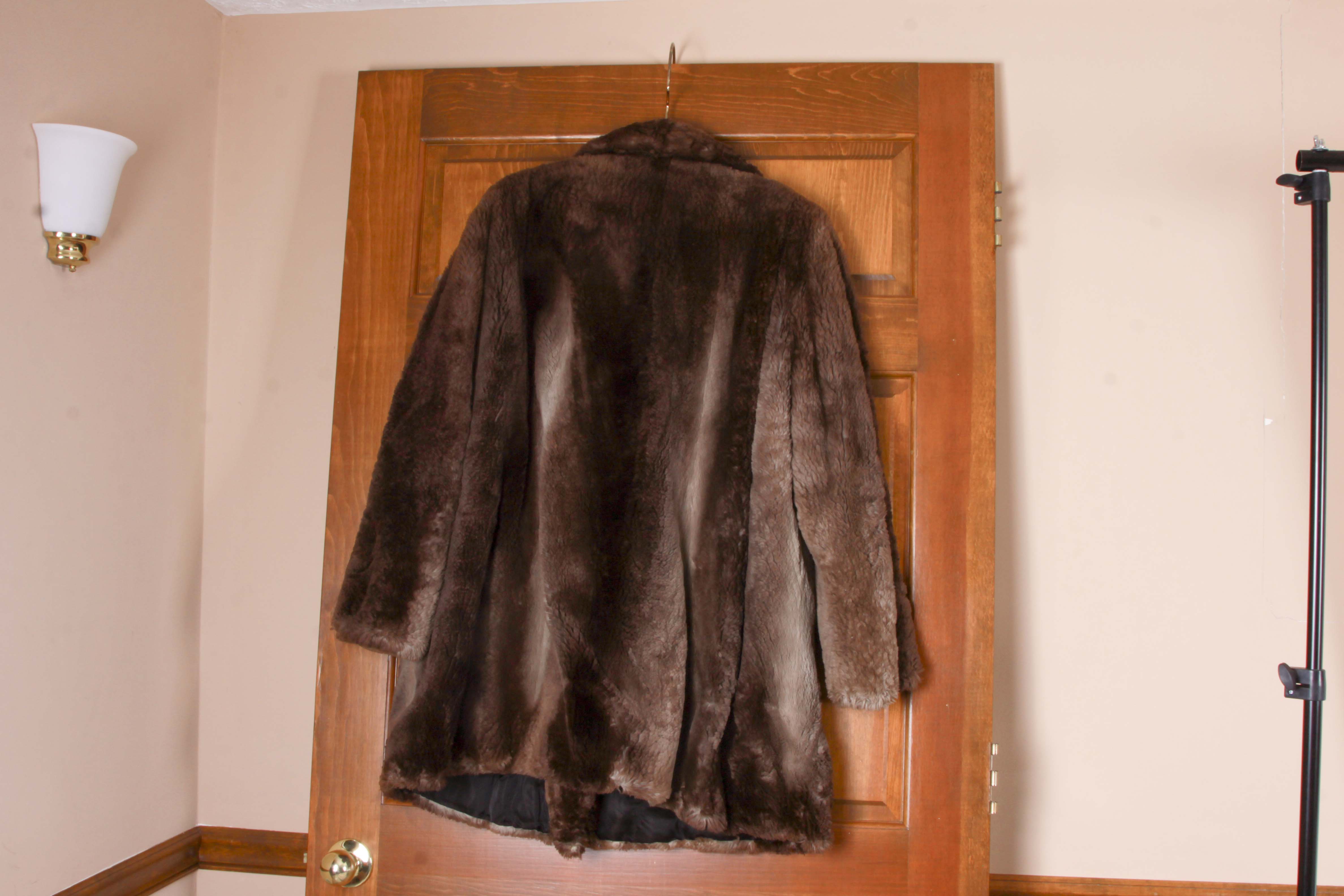 Vintage Sheared Beaver Fur Coat