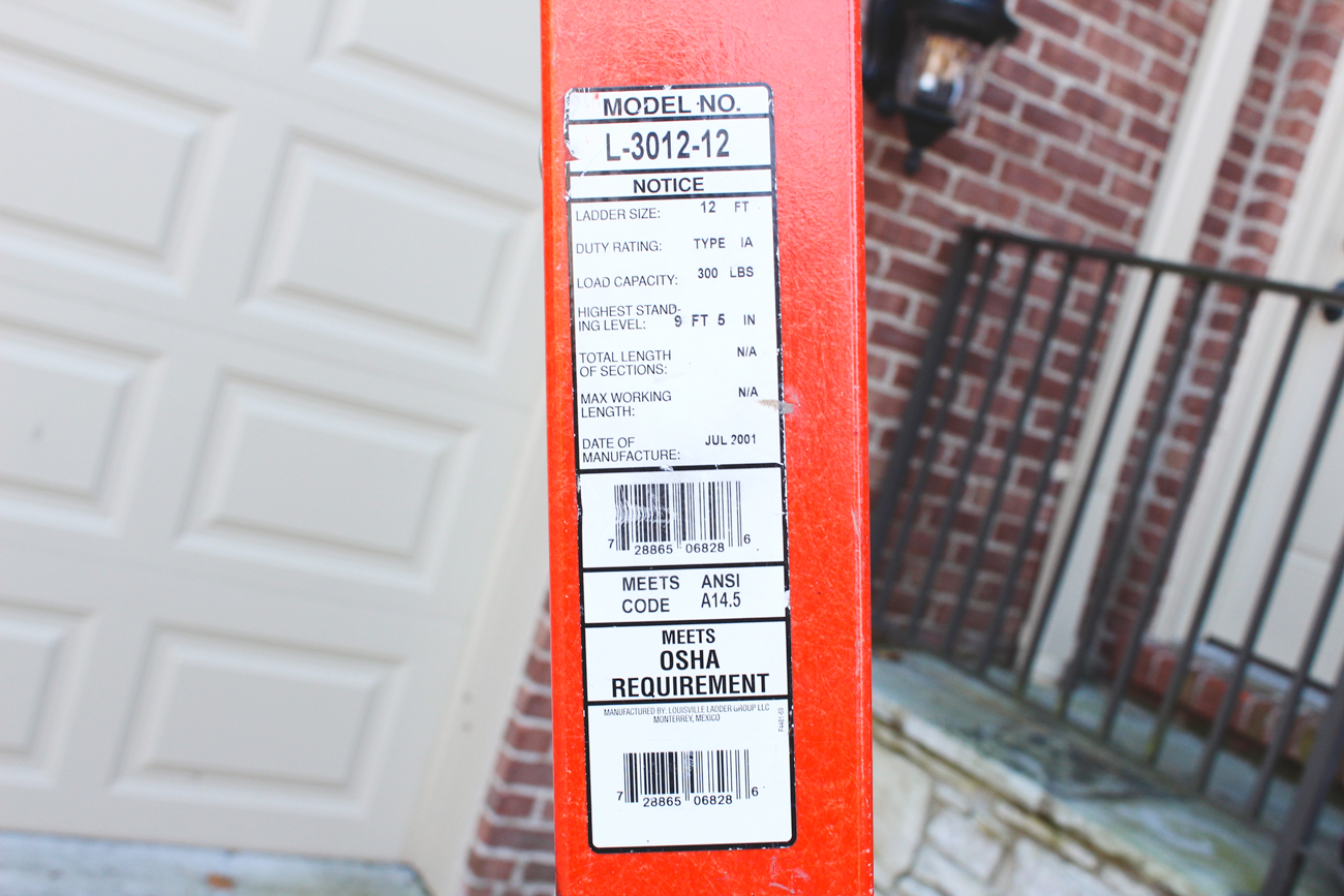 Twelve Foot Louisville Ladder