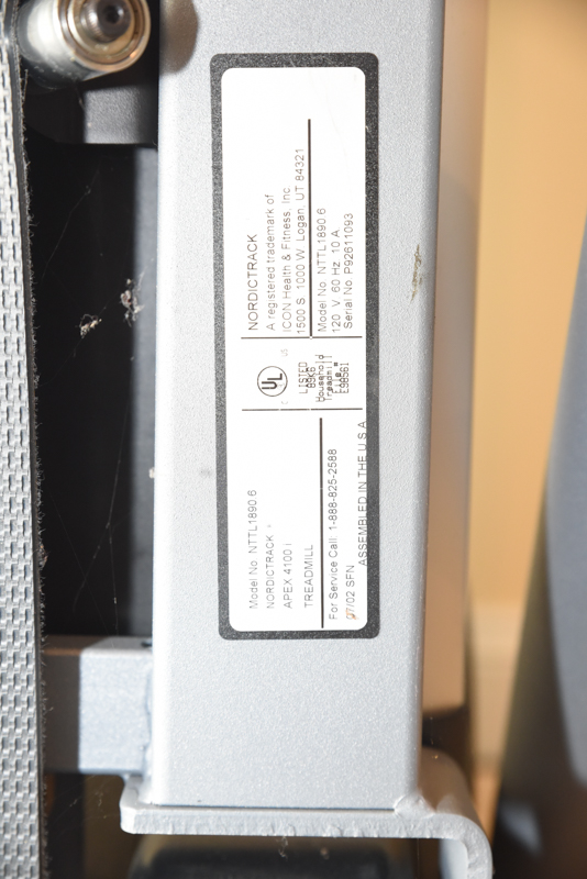 NordicTrack APEX 4100i Treadmill