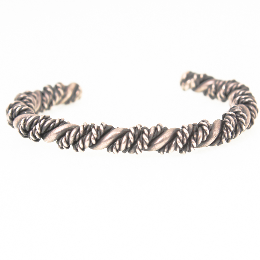 Silver Tone Cuff Bracelet