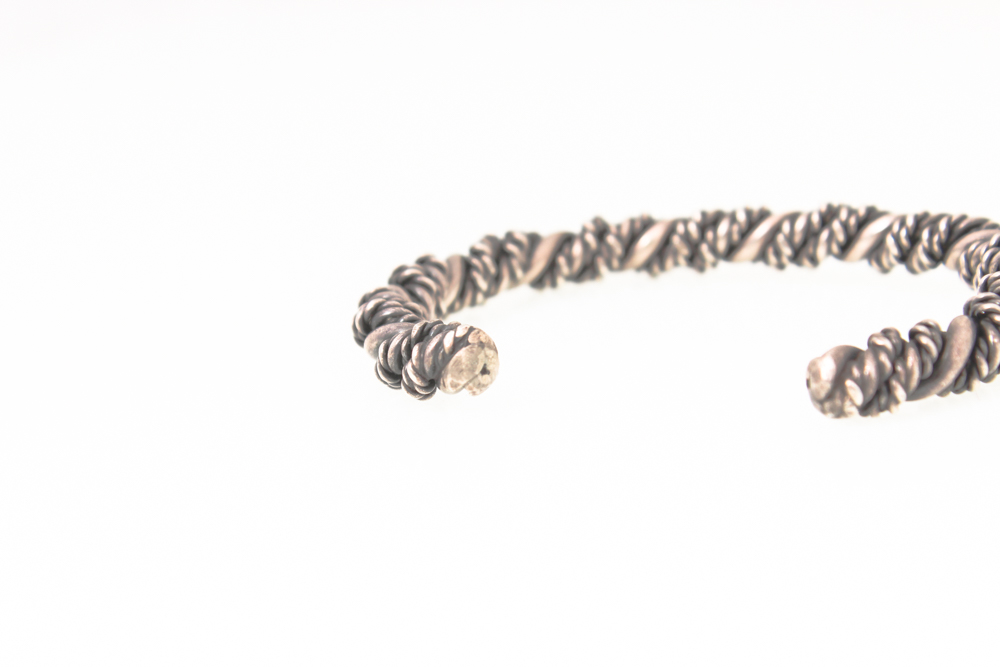 Silver Tone Cuff Bracelet