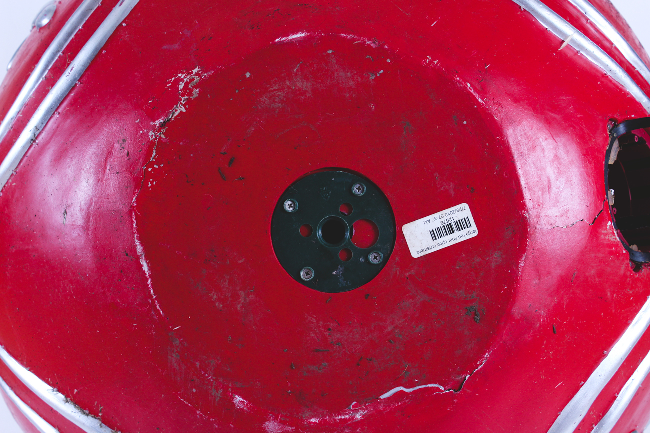 Metallic Silver Accented Yard Ornaments by Frontgate