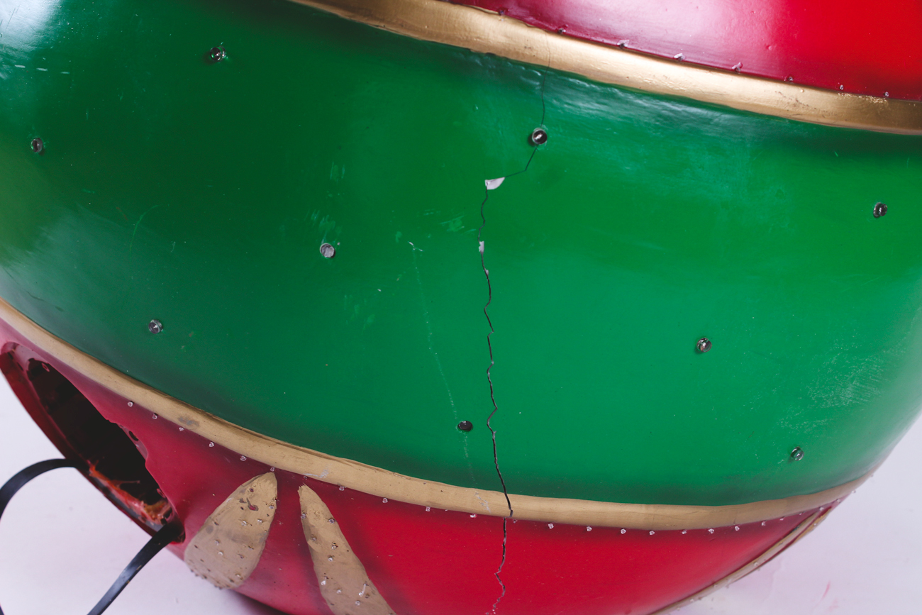 Metallic Gold Accented Yard Ornaments by Frontgate