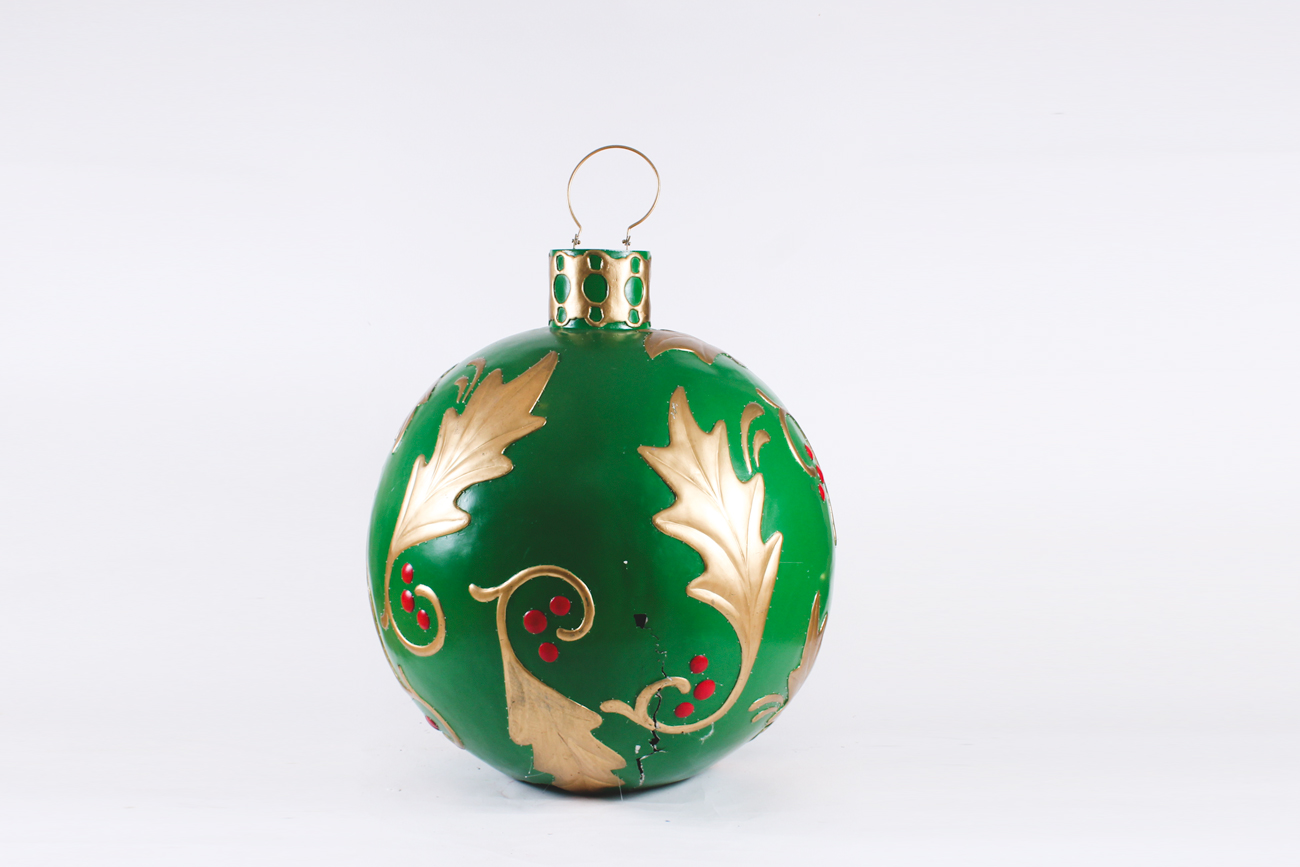 Metallic Gold Accented Yard Ornaments by Frontgate