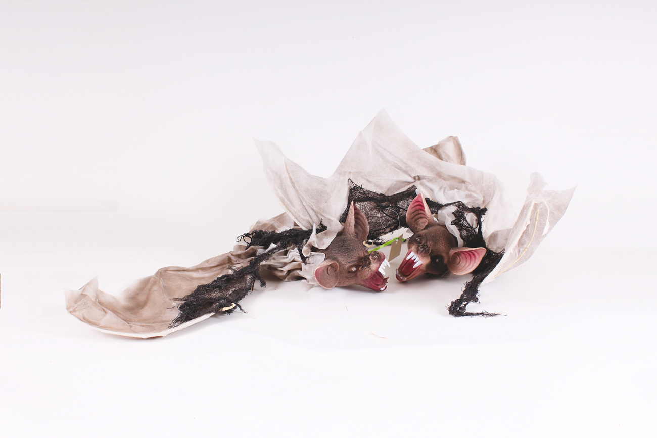 Grouping of Ghoulish Halloween Decor