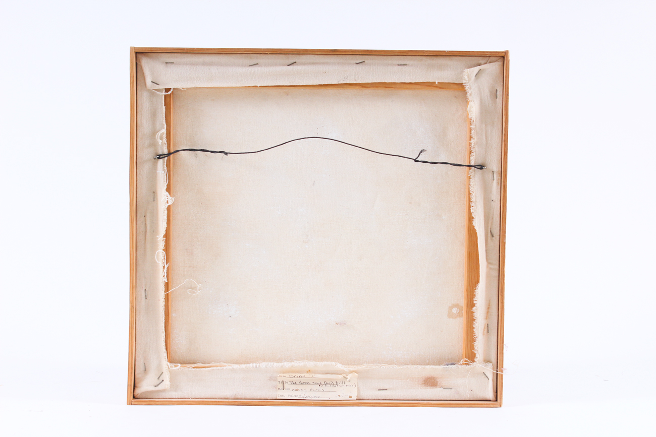 Pair of Vintage Brian Traeger Oil on Canvas Paintings