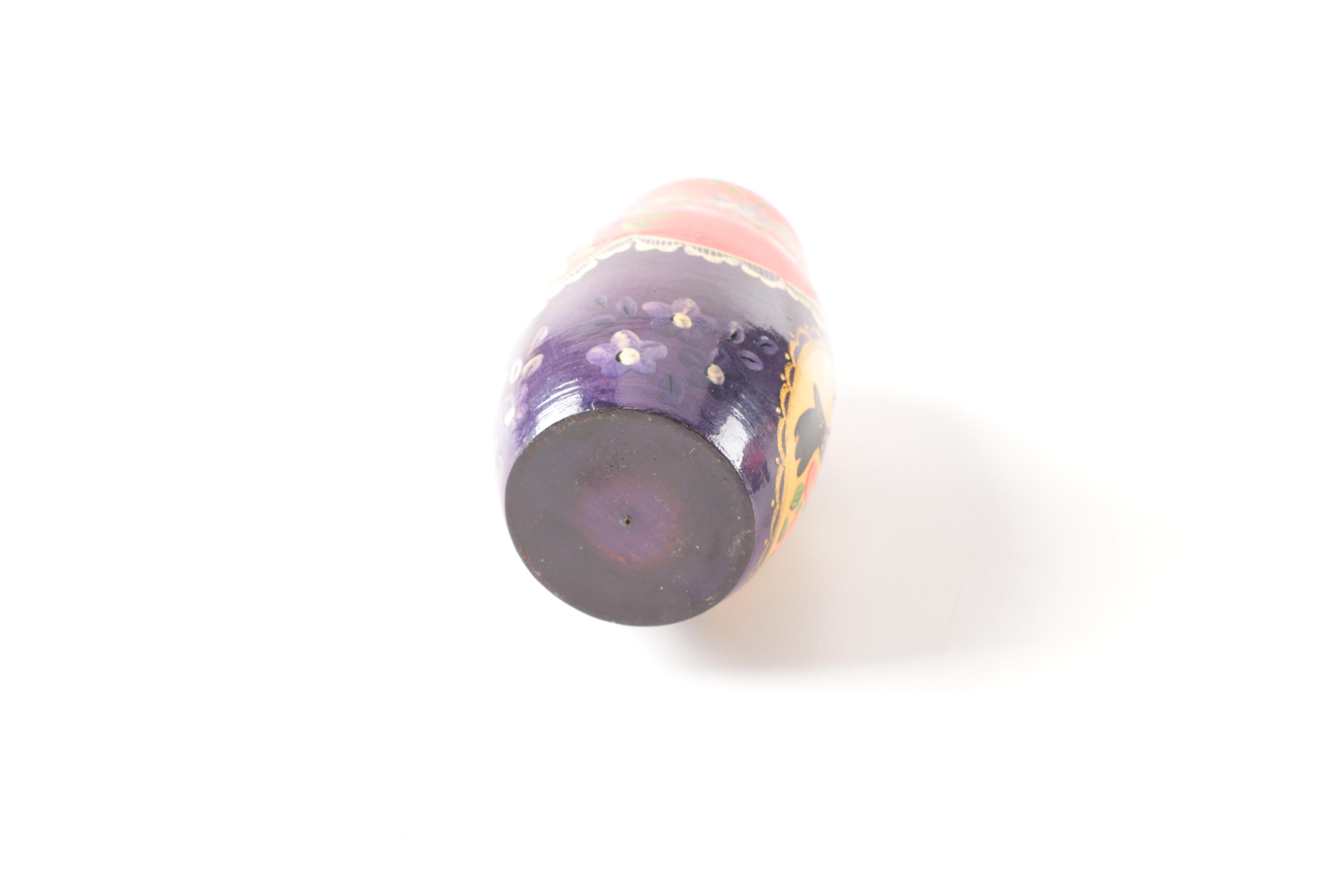 Traditional and Santa Matryoshka Nesting Dolls