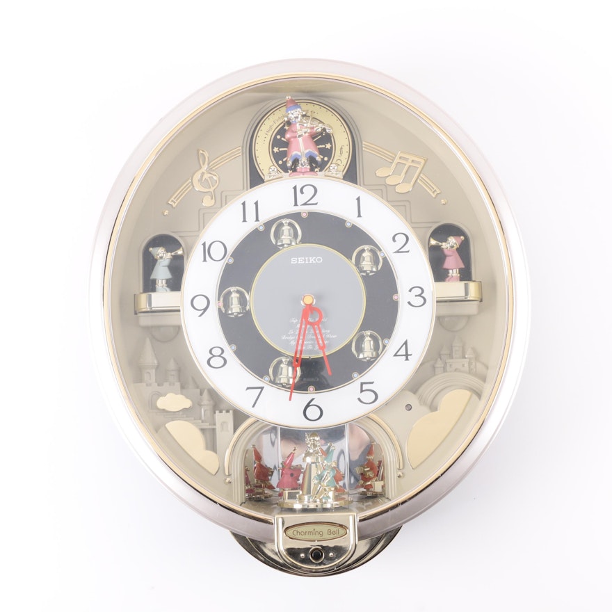 Vintage Seiko Charming Bell Wall Clock