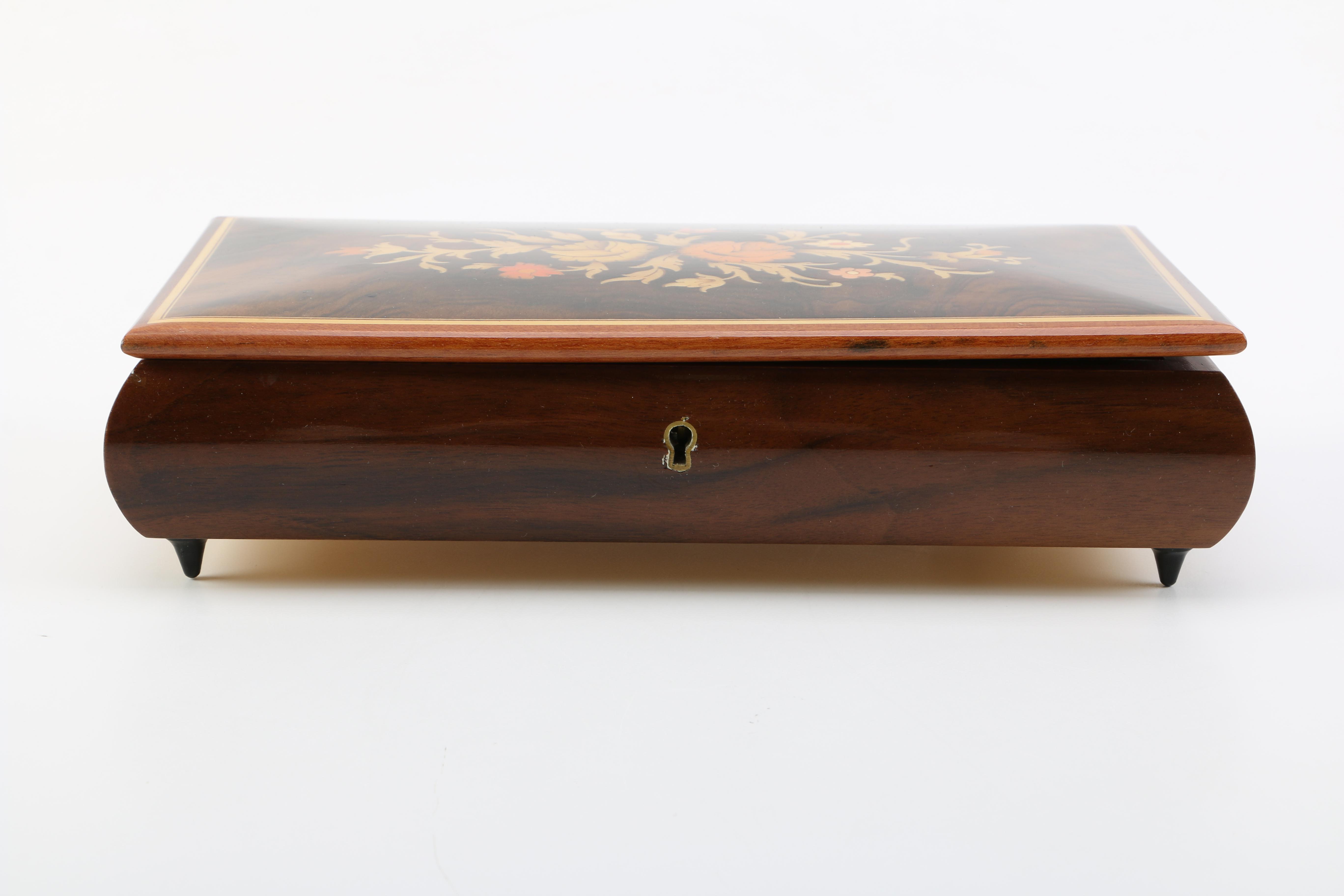Italian Marquetry Music Box