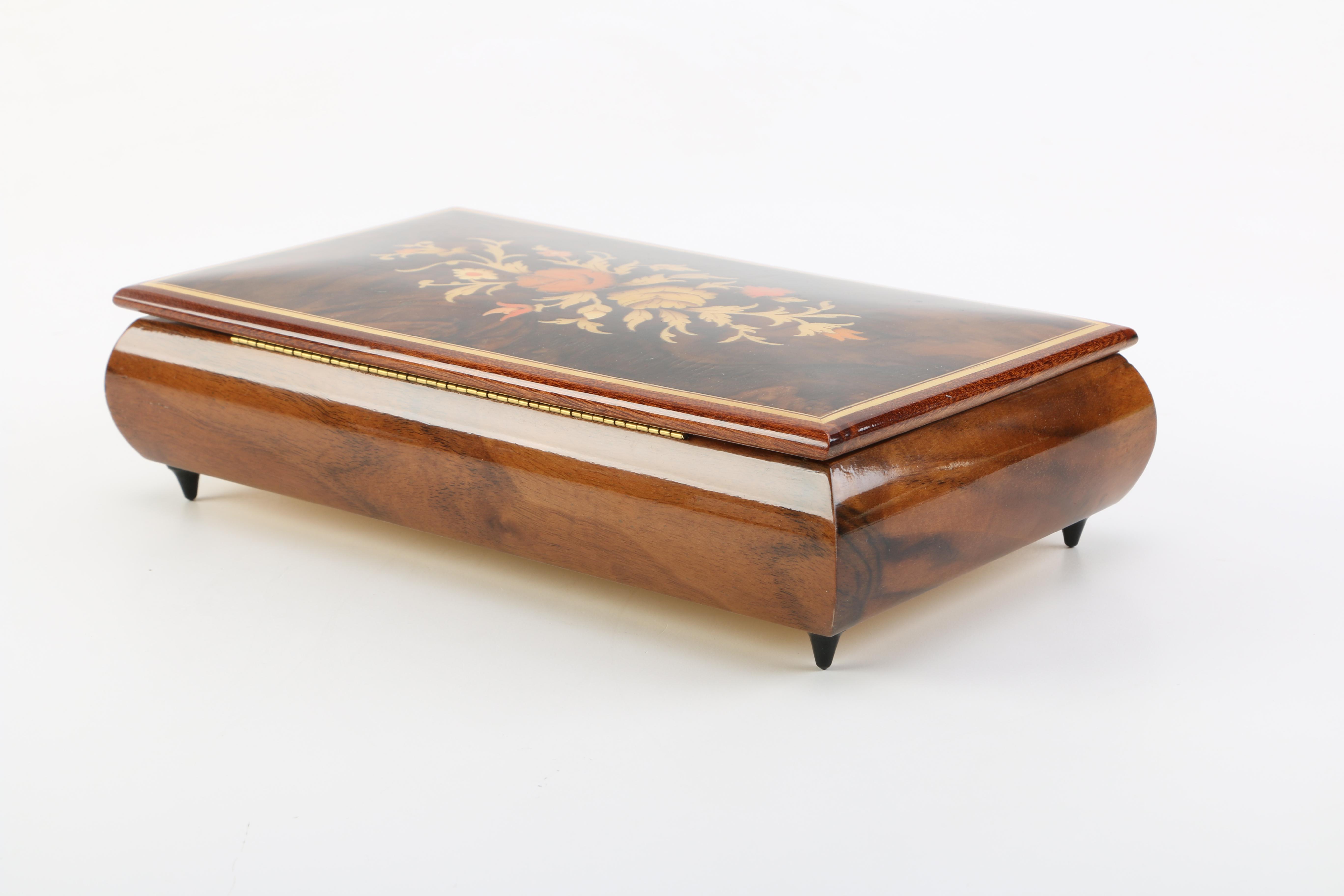 Italian Marquetry Music Box