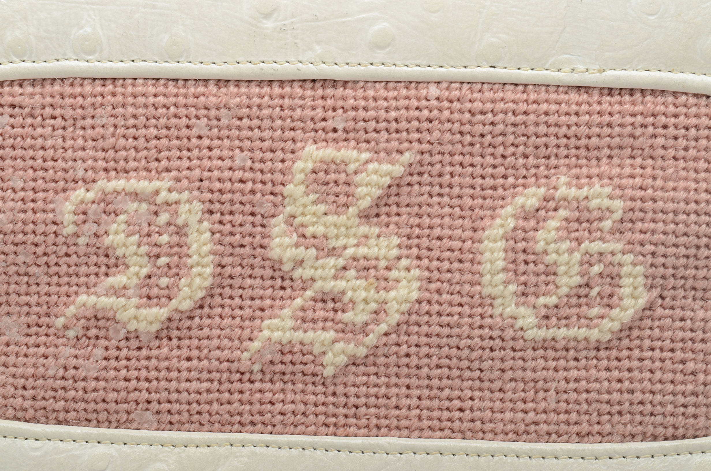 White handbags and Makeup Bag