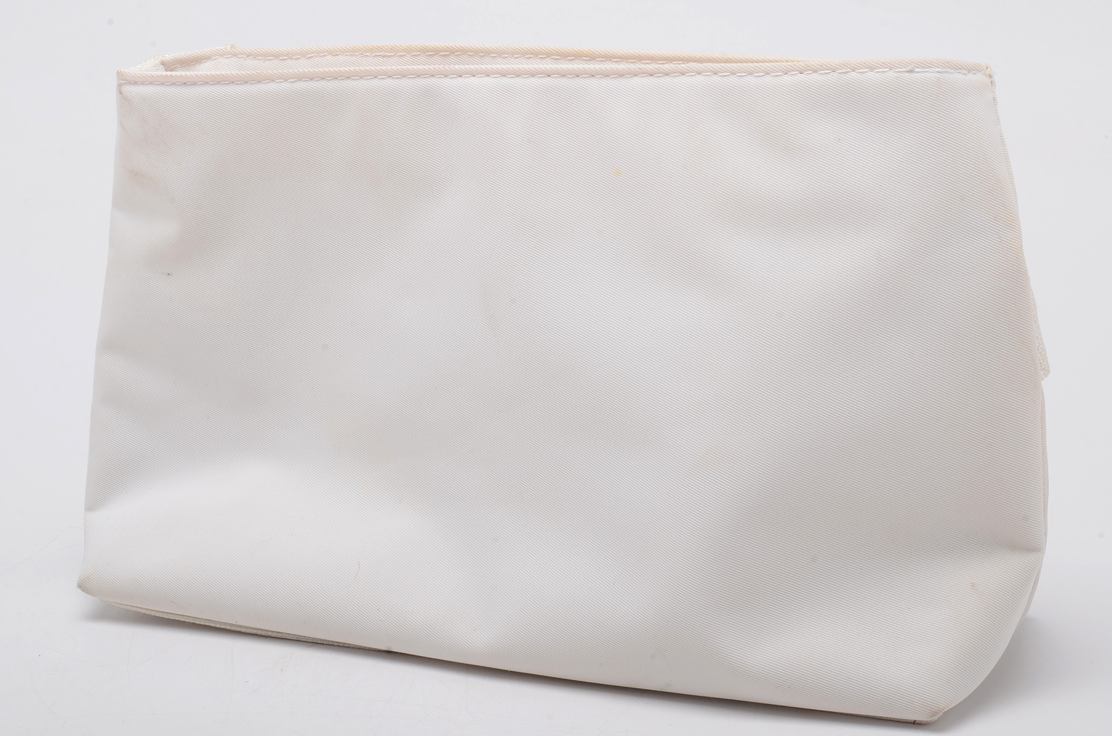 White handbags and Makeup Bag