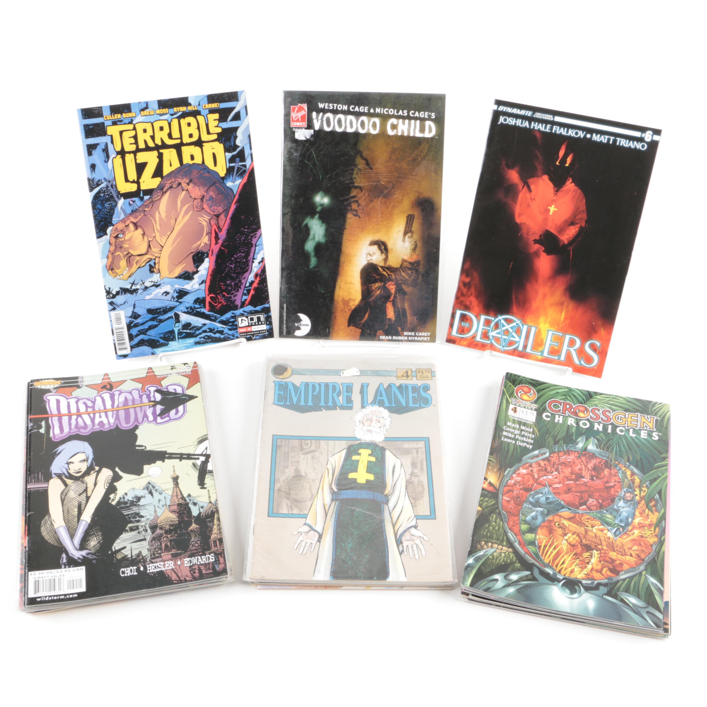 Assorted Modern Age Comic Books featuring "Warriors of Plasm"