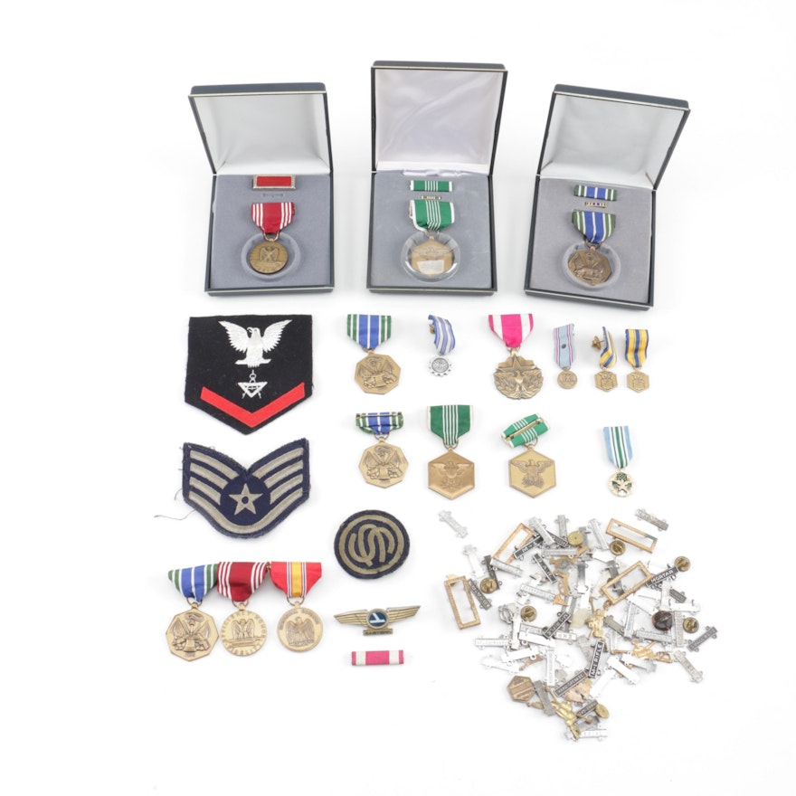 US Army Medals, Pins, and Patches