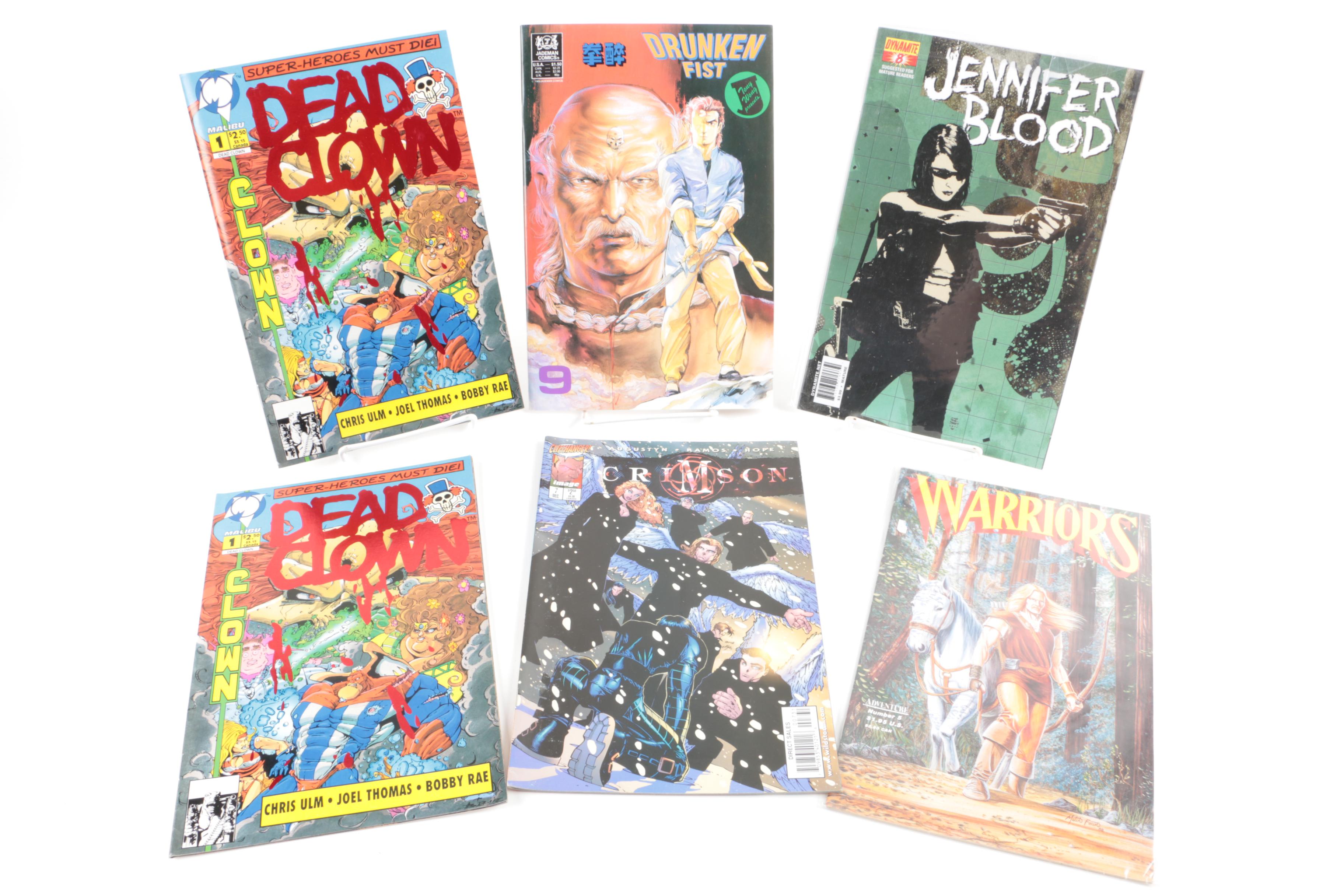 Assorted Modern Age Comic Books featuring "Warriors of Plasm"