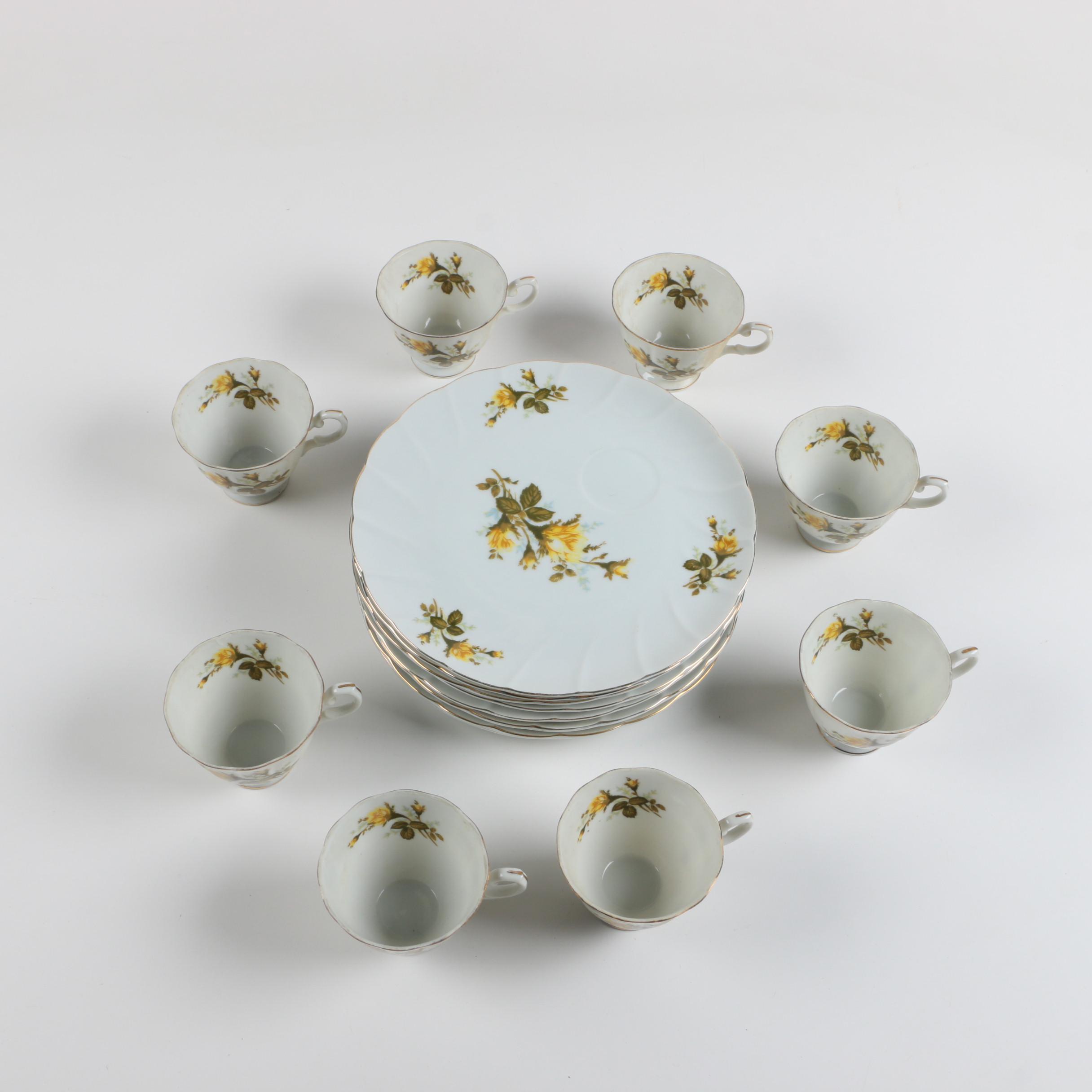 Vintage Porcelain Tea Snack Sets