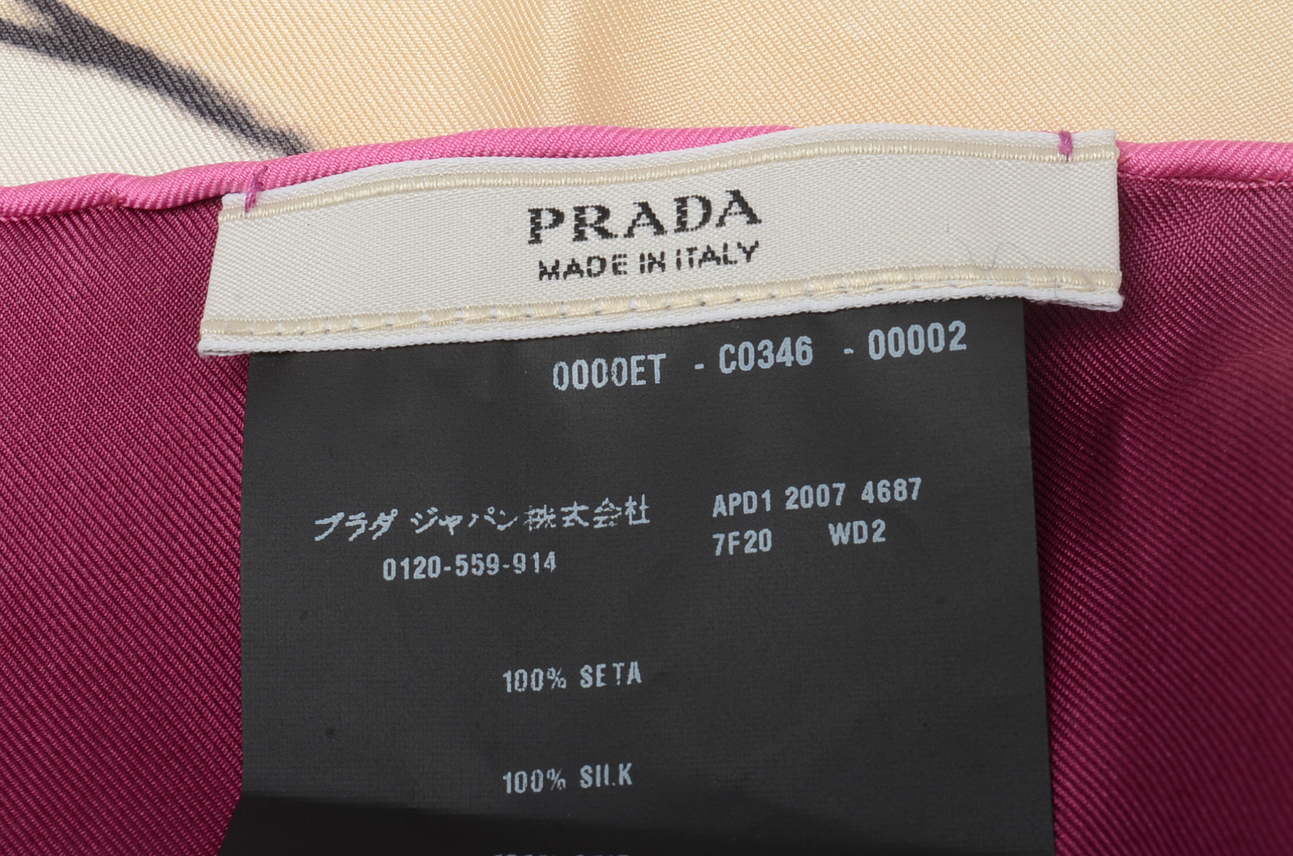 Prada 2007 Collection Fairy Scarf