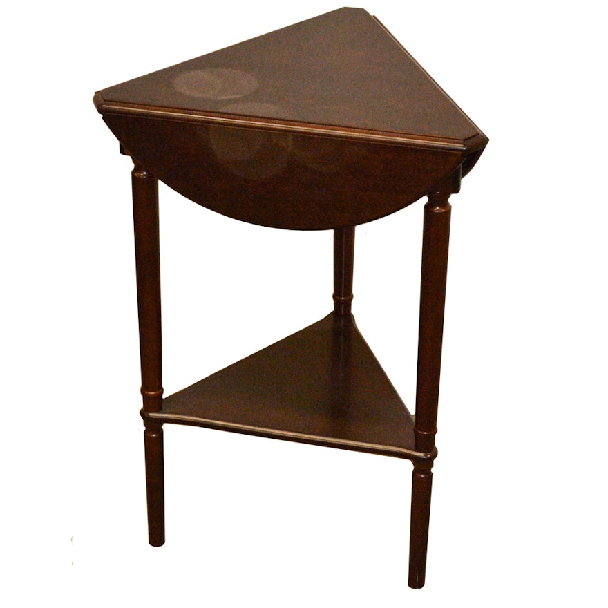 Wooden Drop-Leaf Accent Table by Bombay