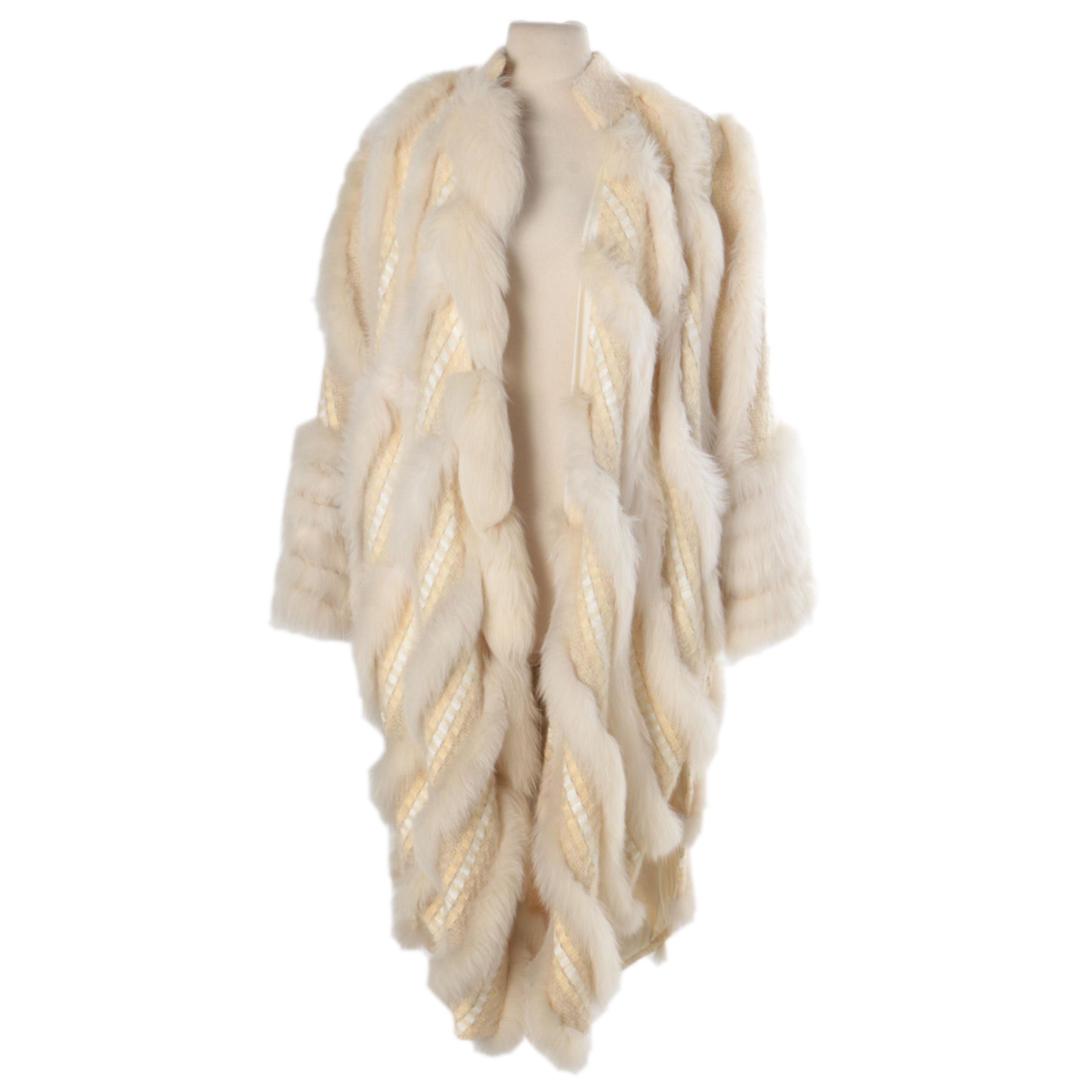 Schjelde Fox Fur Coat