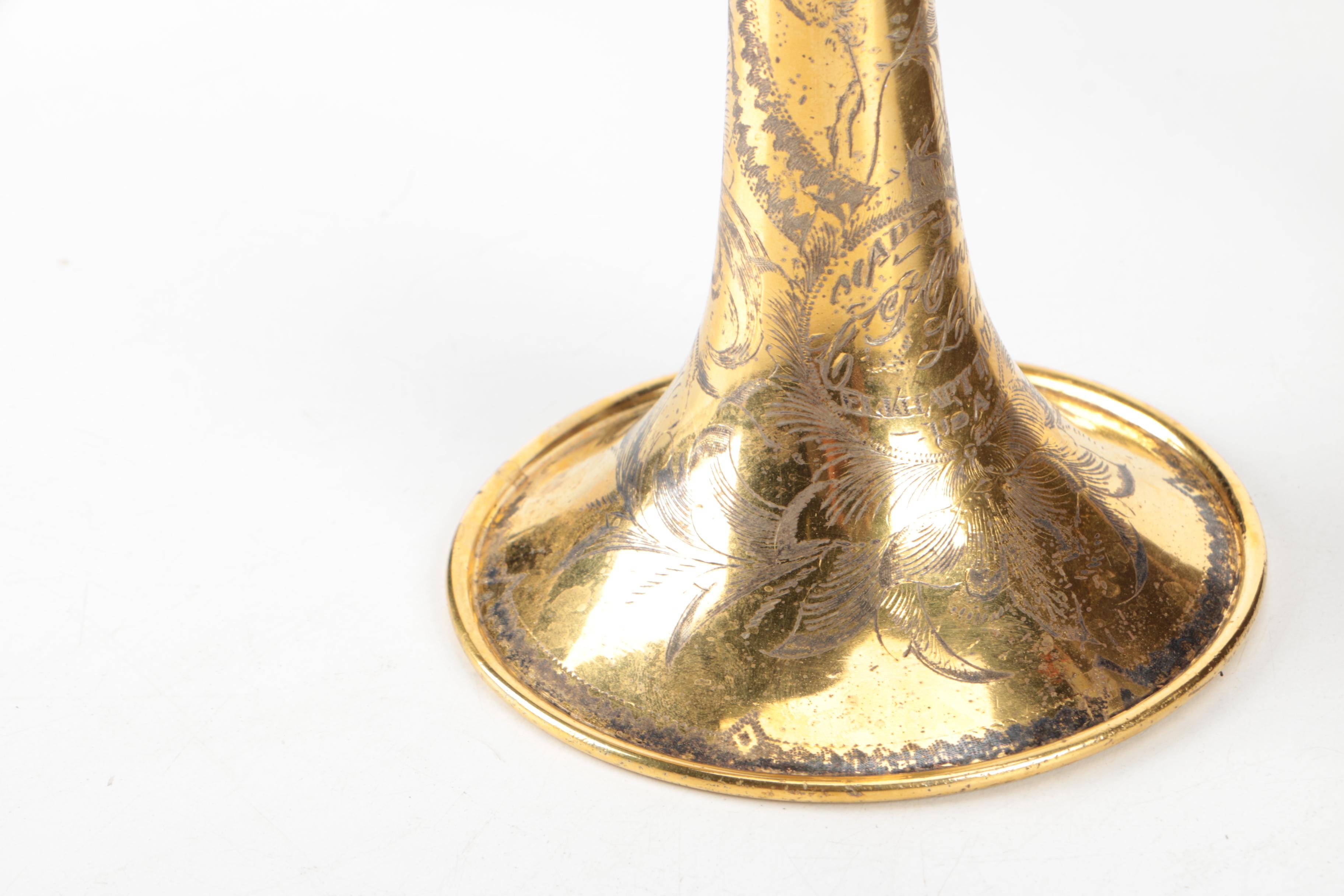 Vintage C.G Conn Trumpet and Case