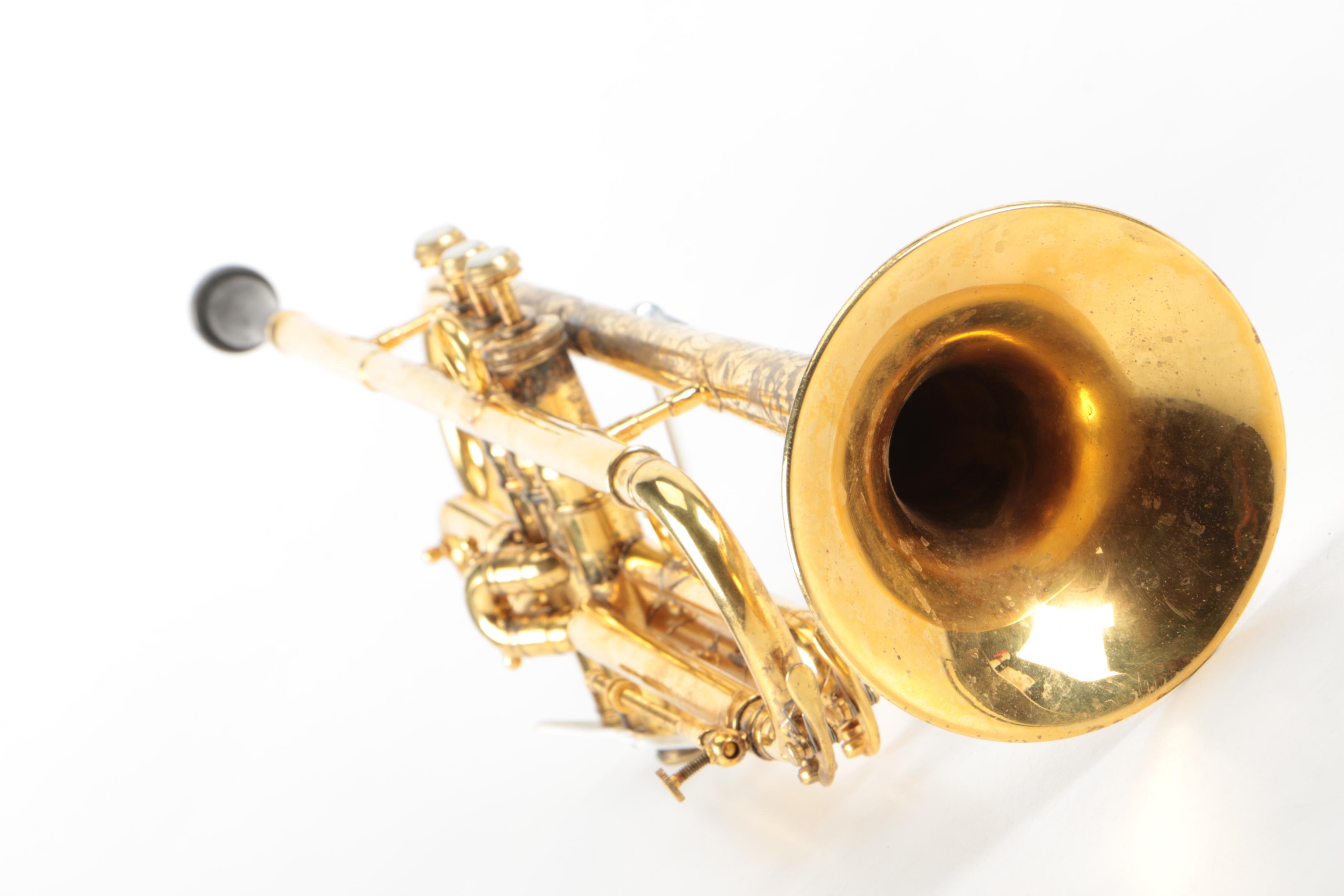 Vintage C.G Conn Trumpet and Case