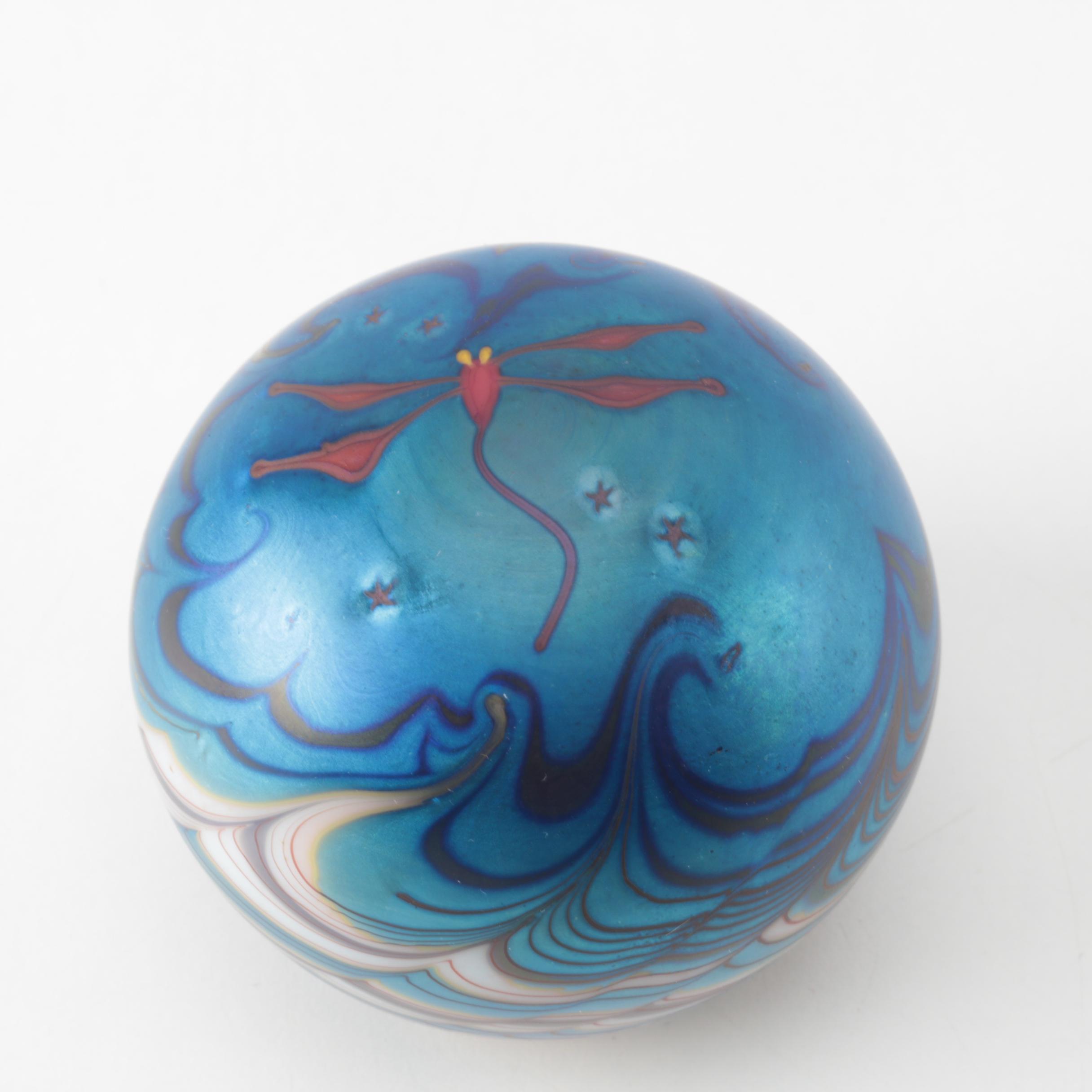 Decorative Art Glass Orb