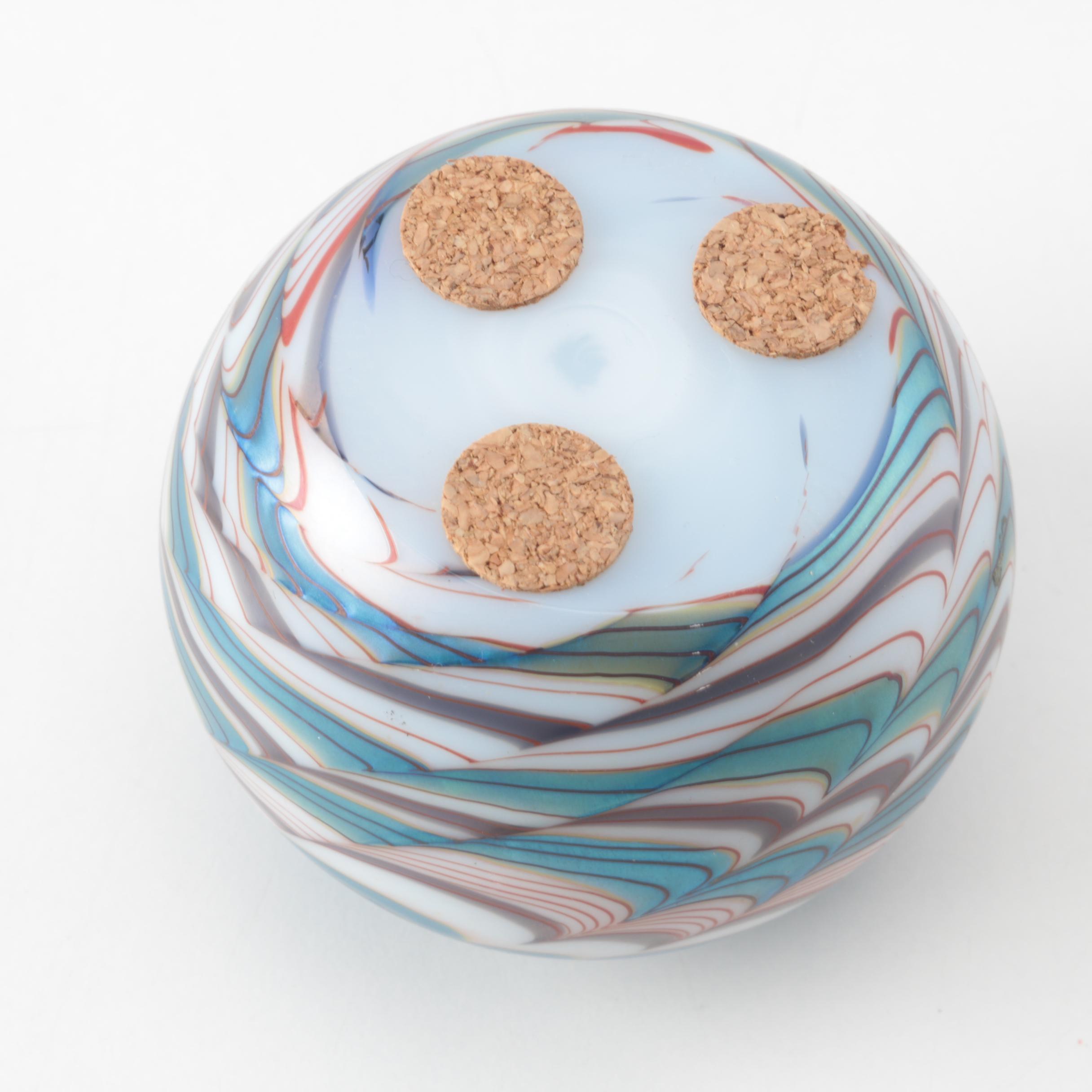 Decorative Art Glass Orb