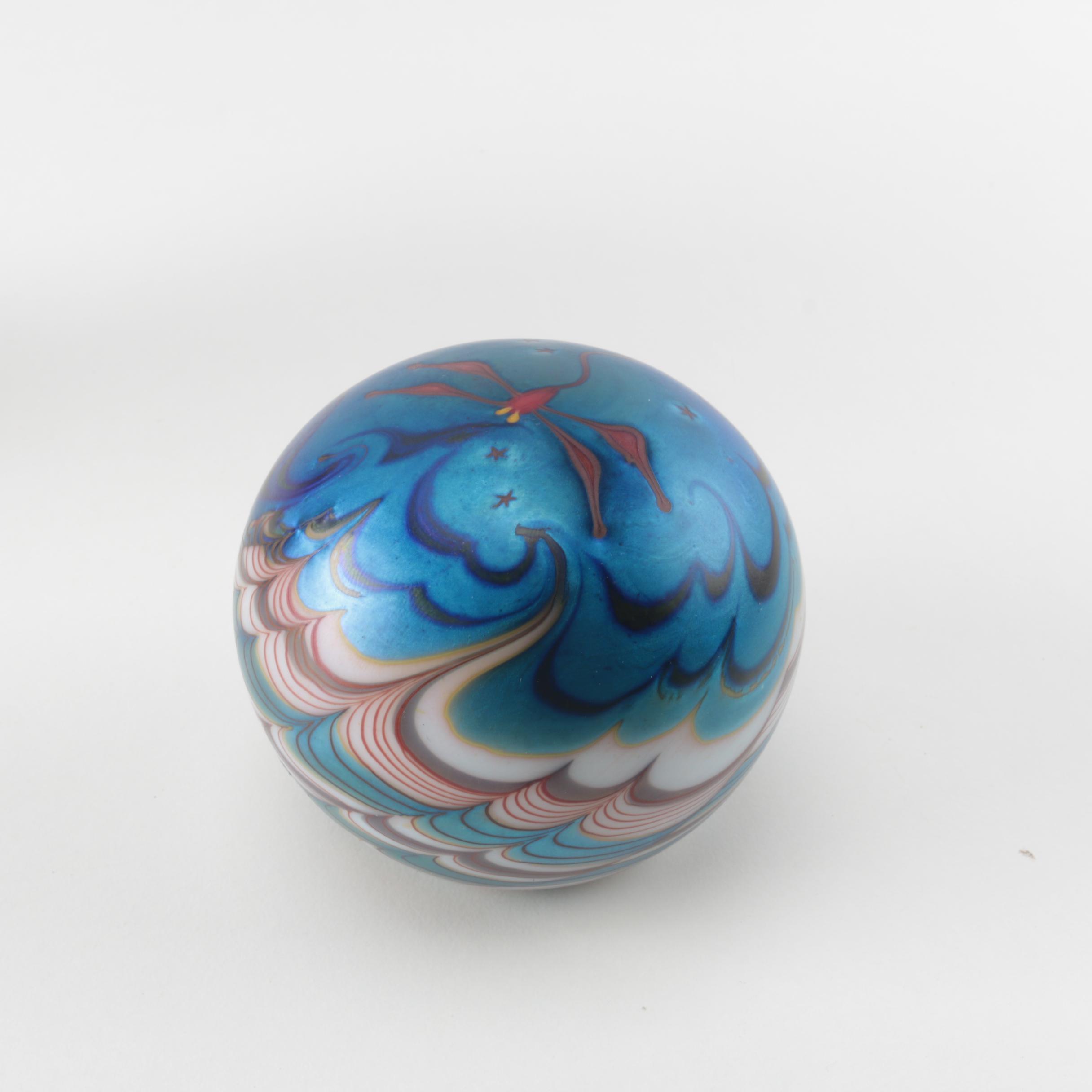 Decorative Art Glass Orb