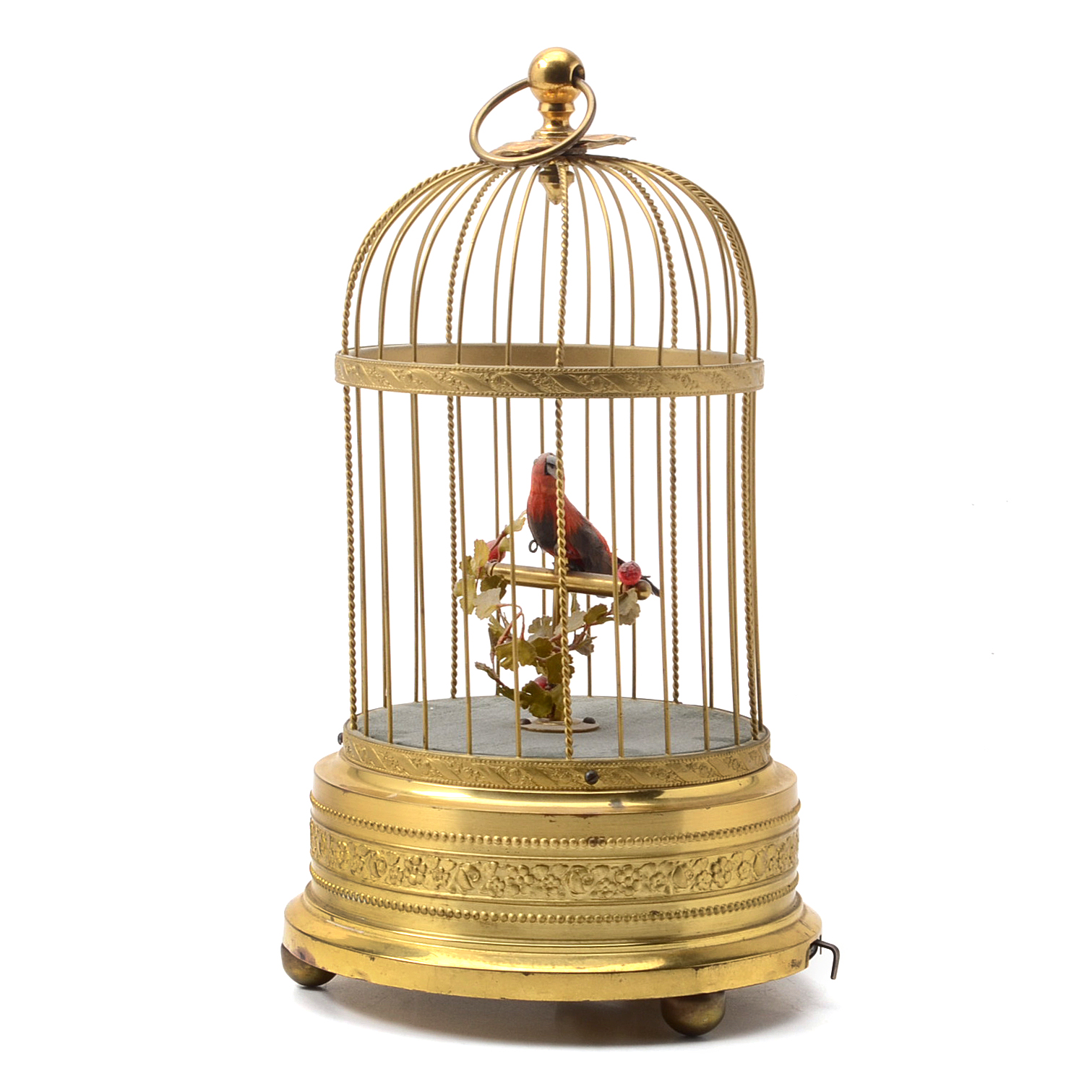 Antique Singing Bird Cage Automaton