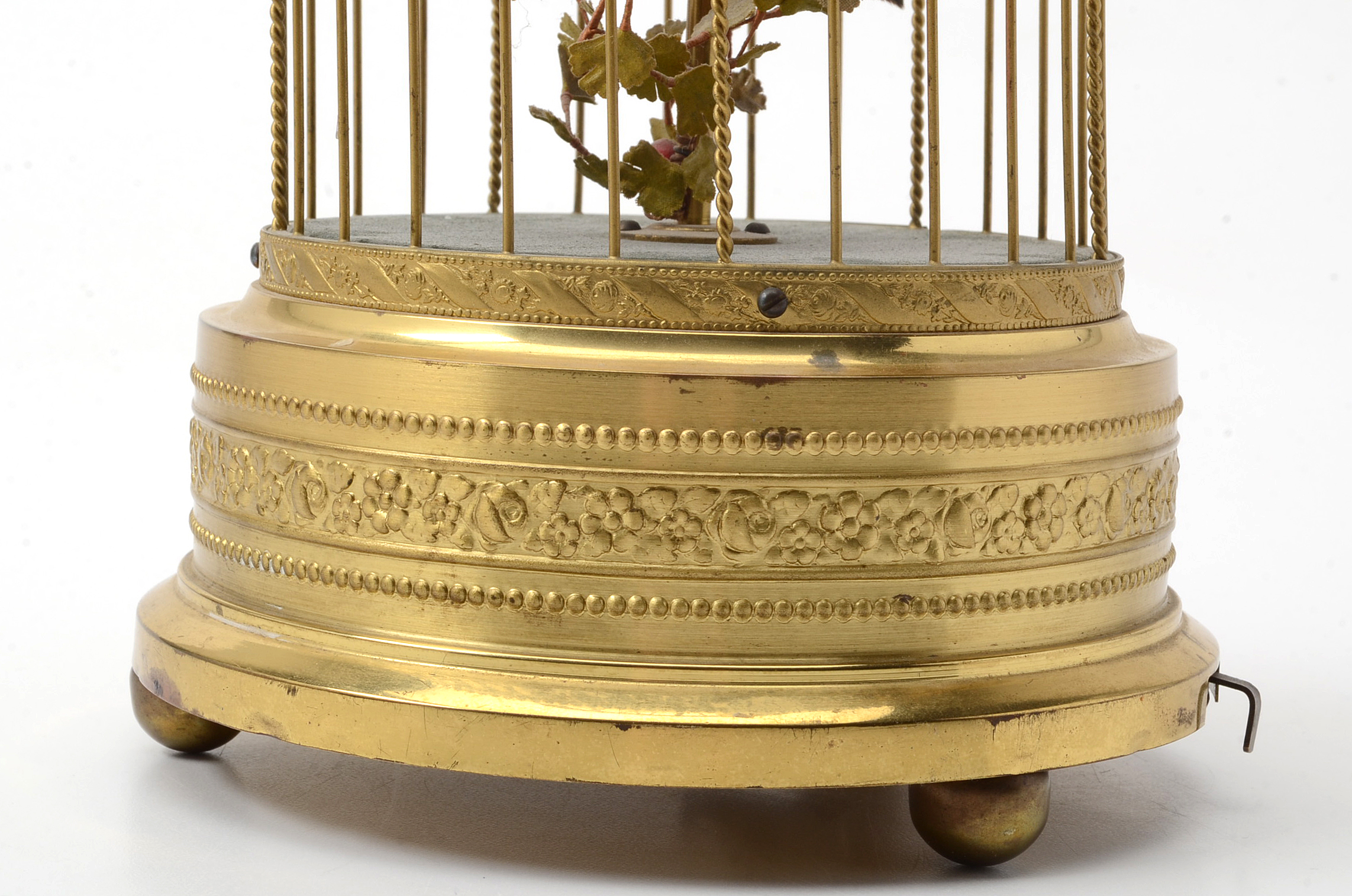 Antique Singing Bird Cage Automaton