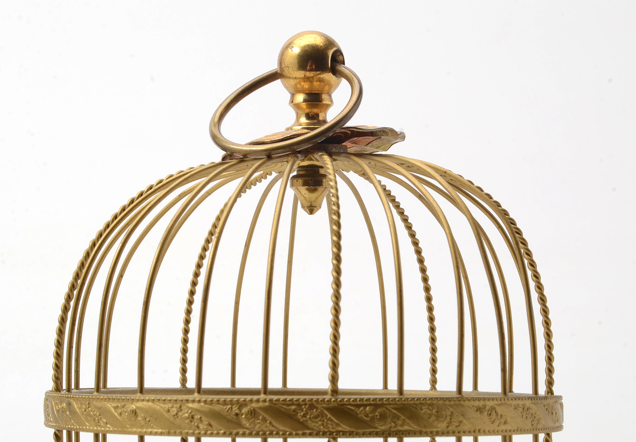 Antique Singing Bird Cage Automaton