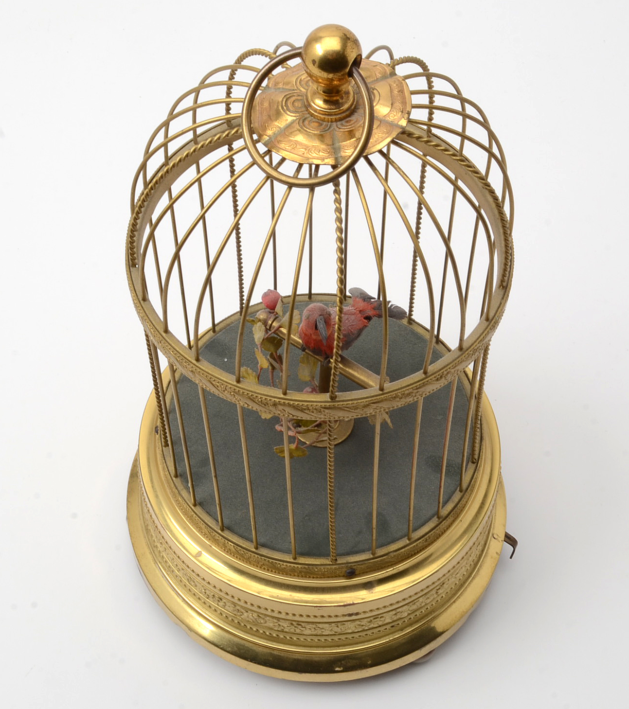 Antique Singing Bird Cage Automaton