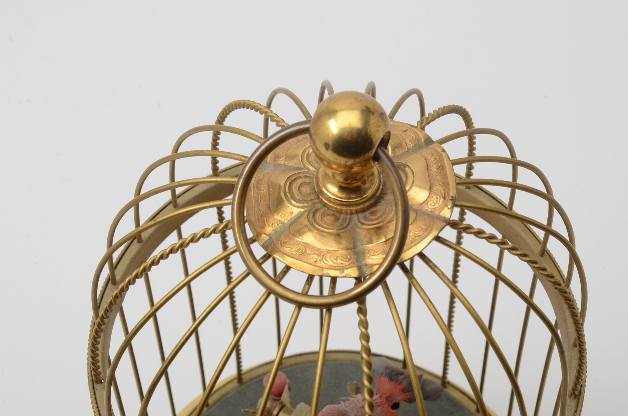 Antique Singing Bird Cage Automaton