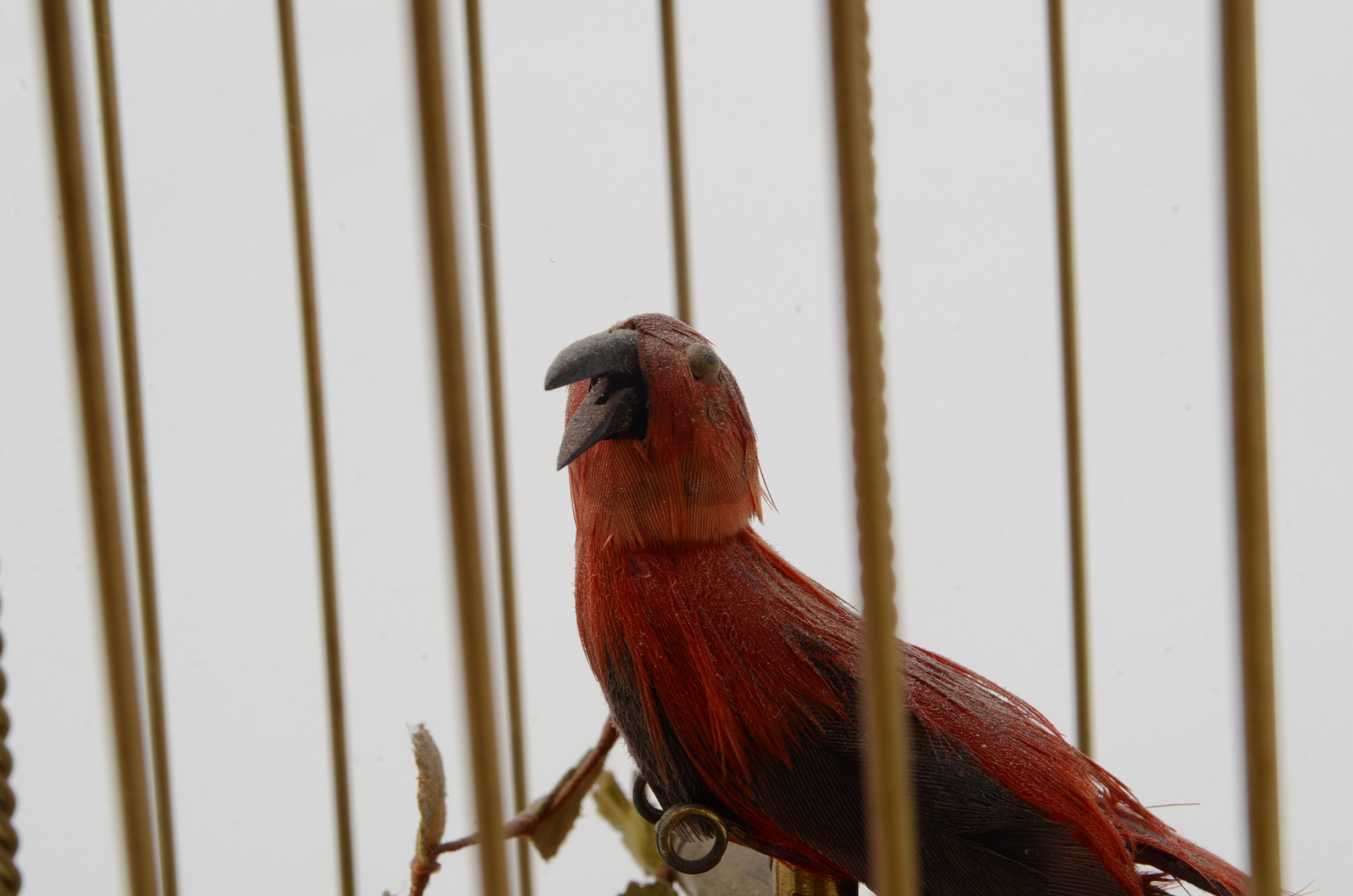 Antique Singing Bird Cage Automaton