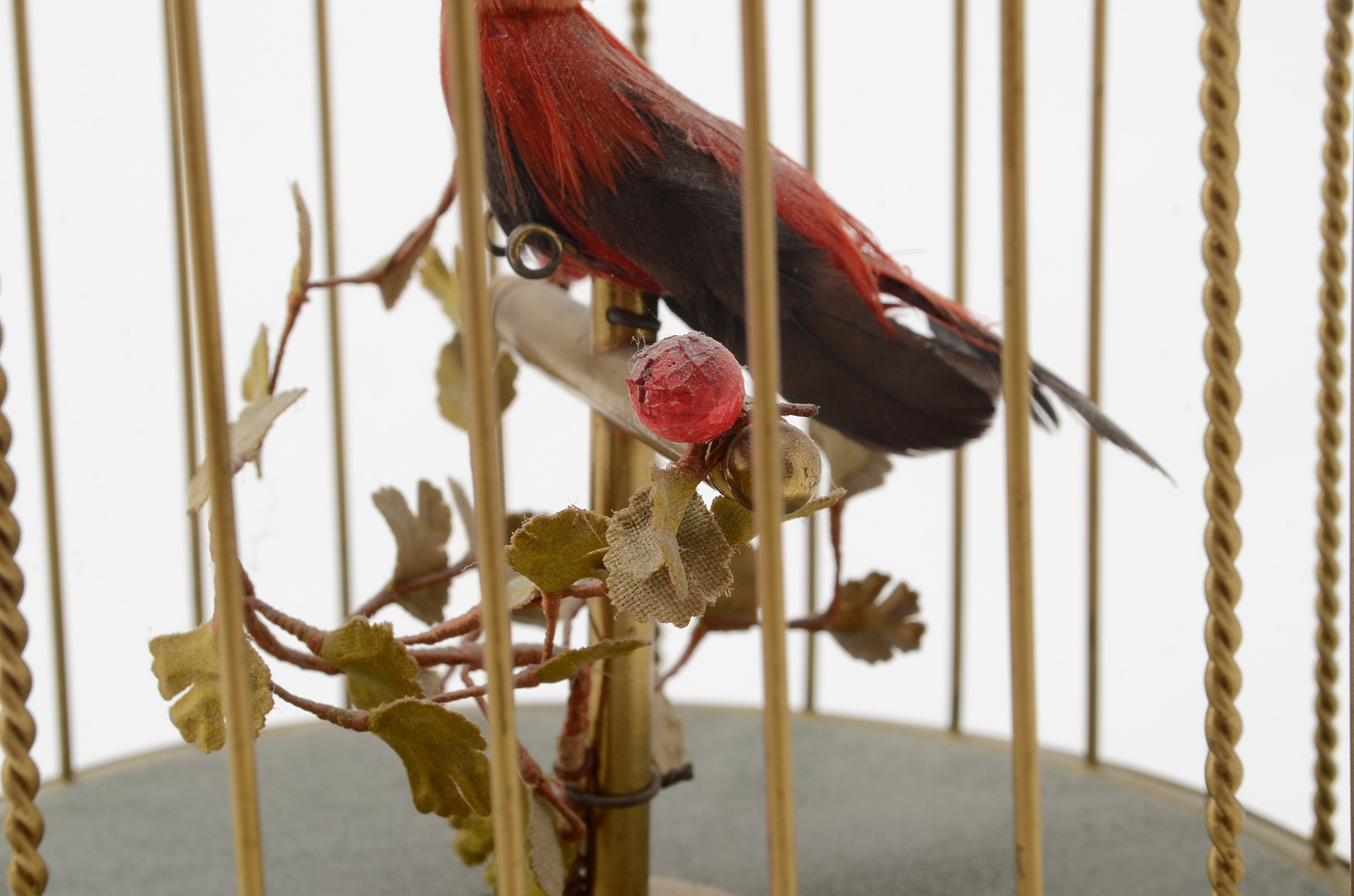 Antique Singing Bird Cage Automaton