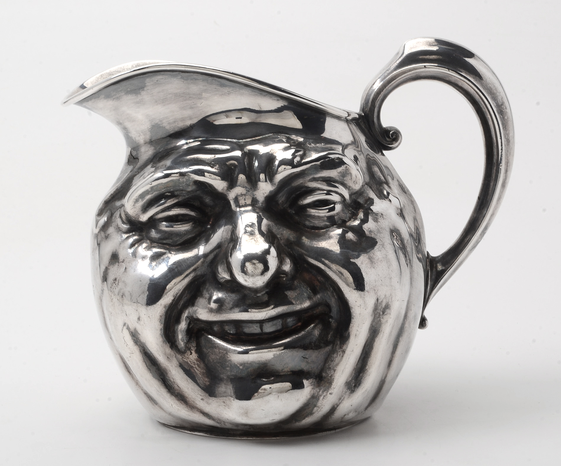 Vintage Reed and Barton Sunny Jim Silver Plated Figural Pitcher