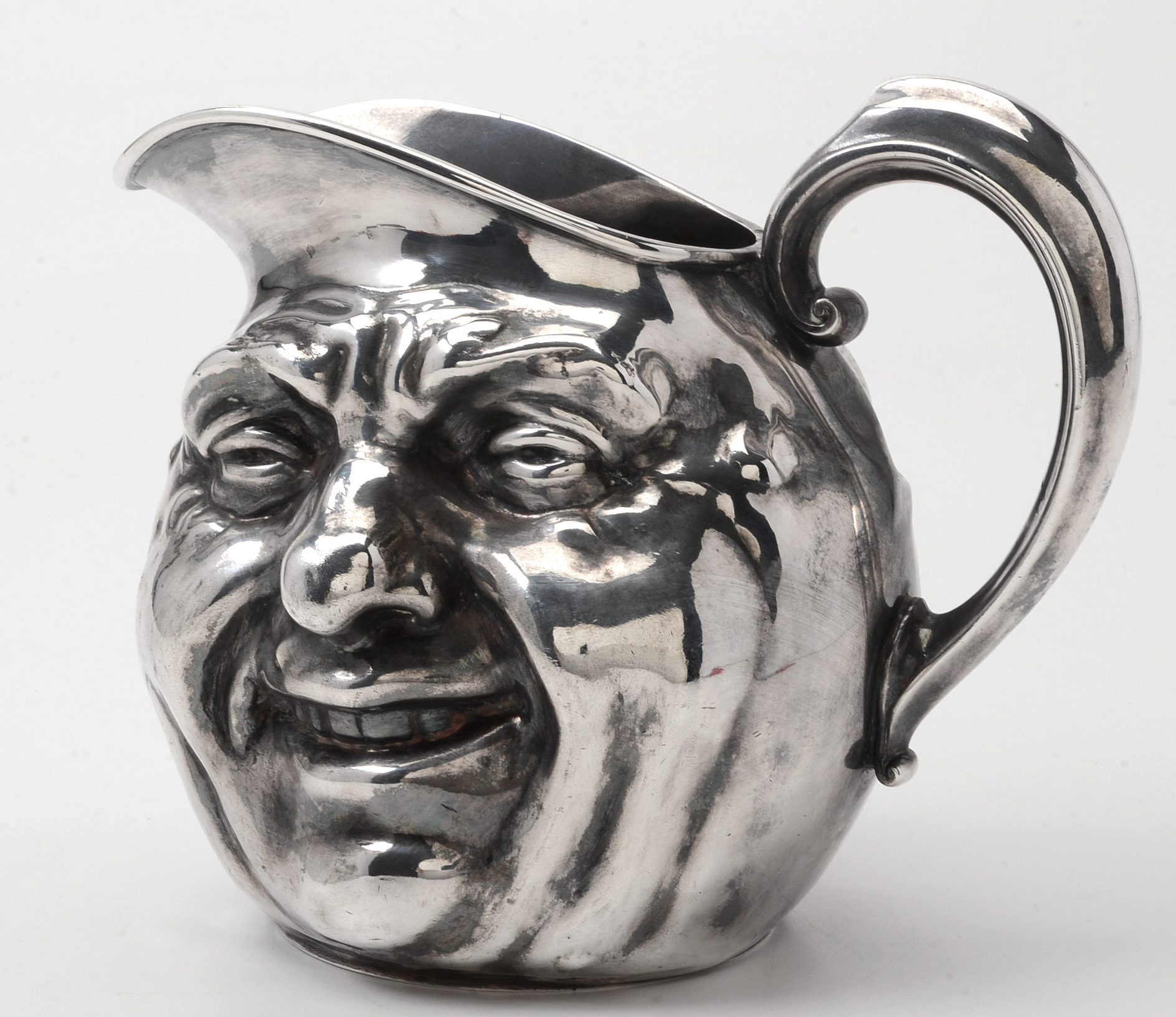 Vintage Reed and Barton Sunny Jim Silver Plated Figural Pitcher