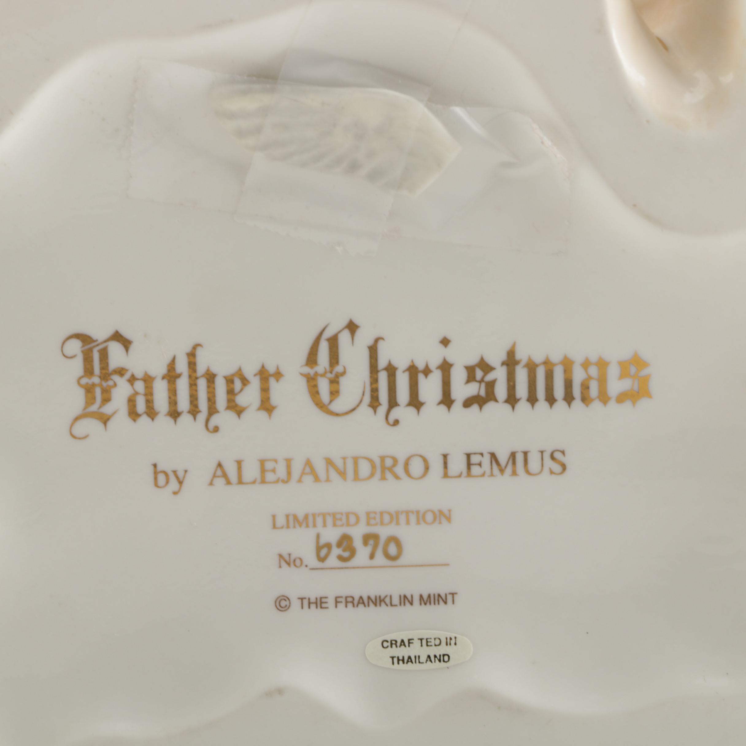 Alejandro Lemus Limited Edition "Father Christmas" Figurine