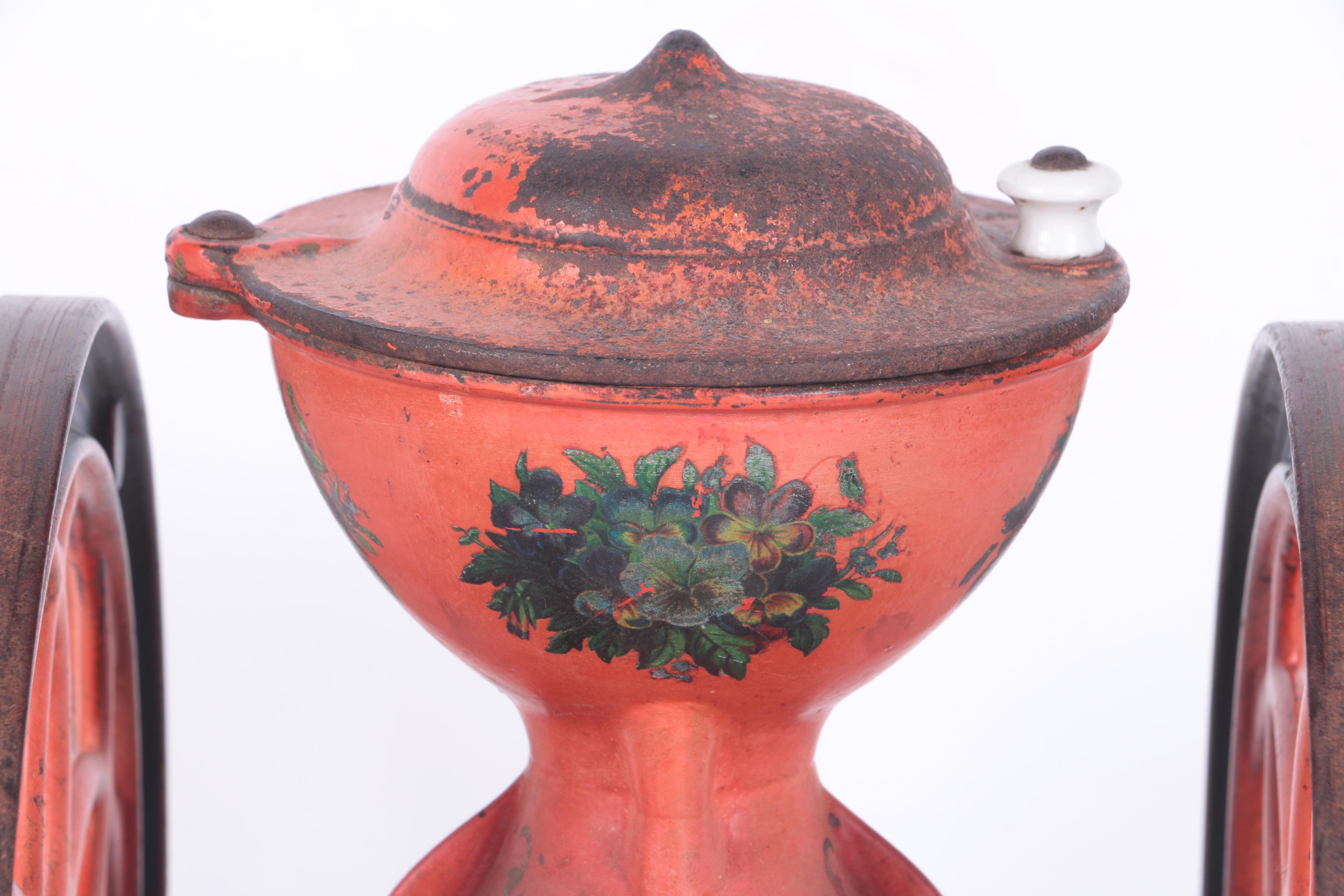 Vintage Enterprise Cast Iron Double Wheel Coffee Mill