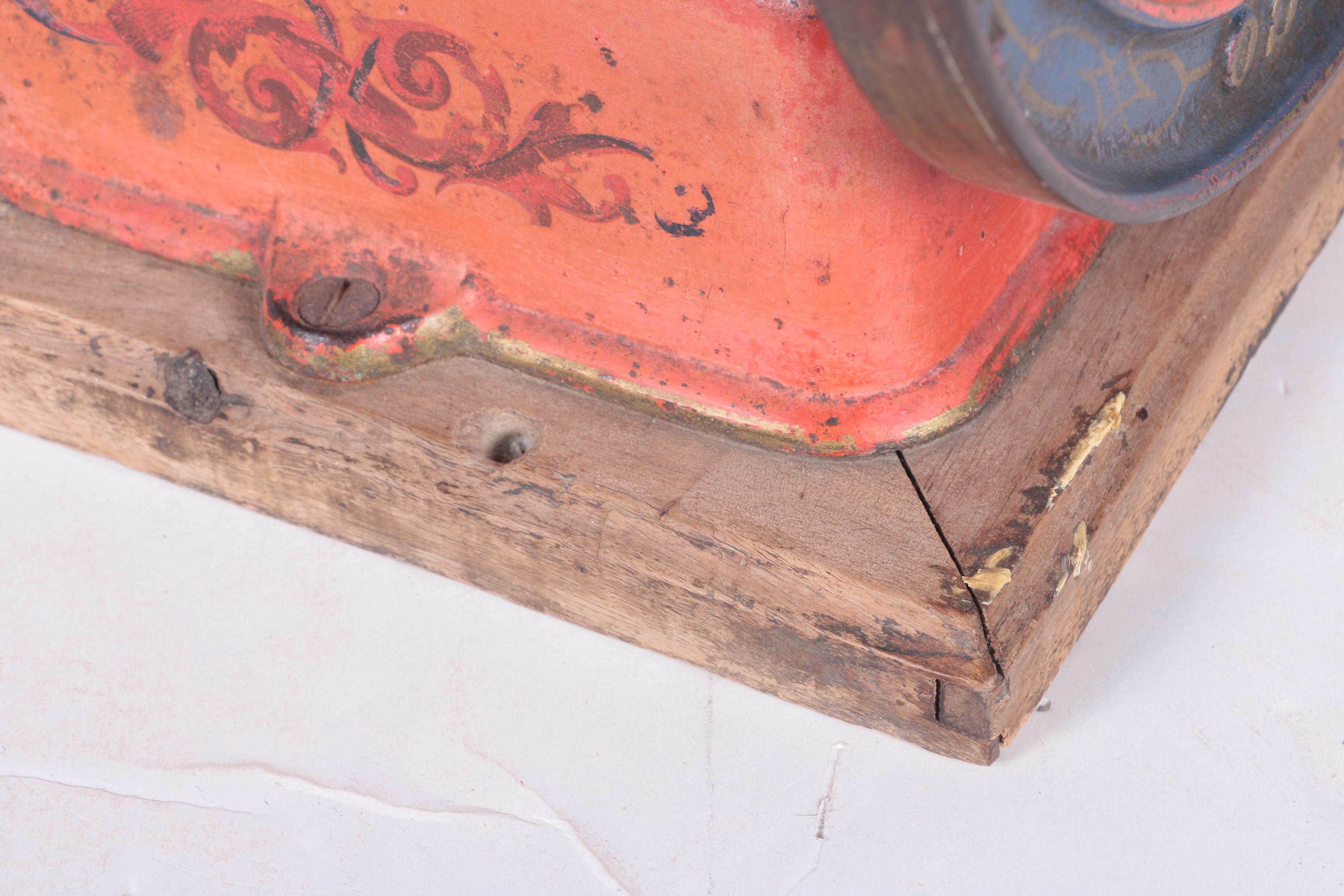 Vintage Enterprise Cast Iron Double Wheel Coffee Mill