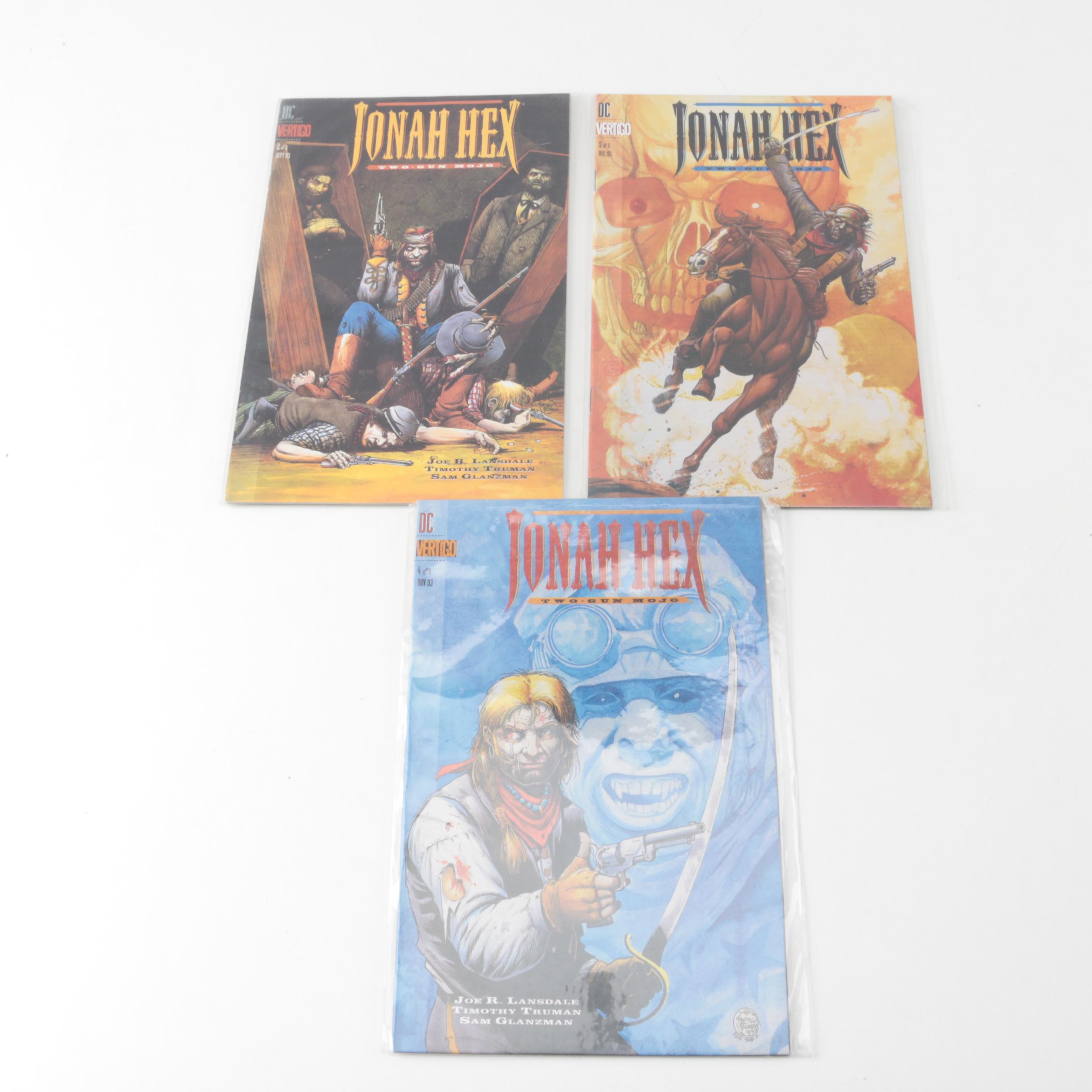 Collection of Vertigo Comic Books featuring "Jonah Hex"
