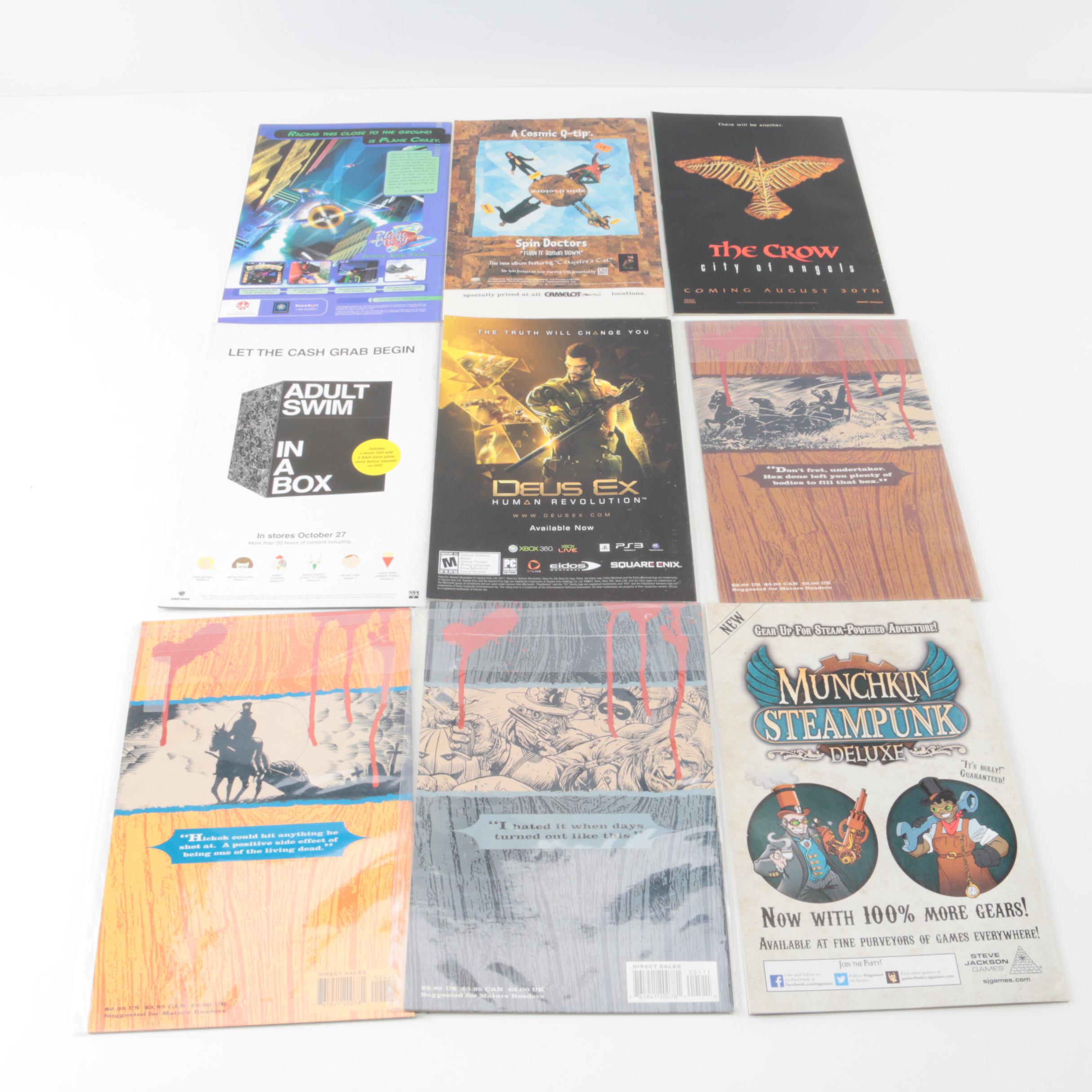 Collection of Vertigo Comic Books featuring "Jonah Hex"