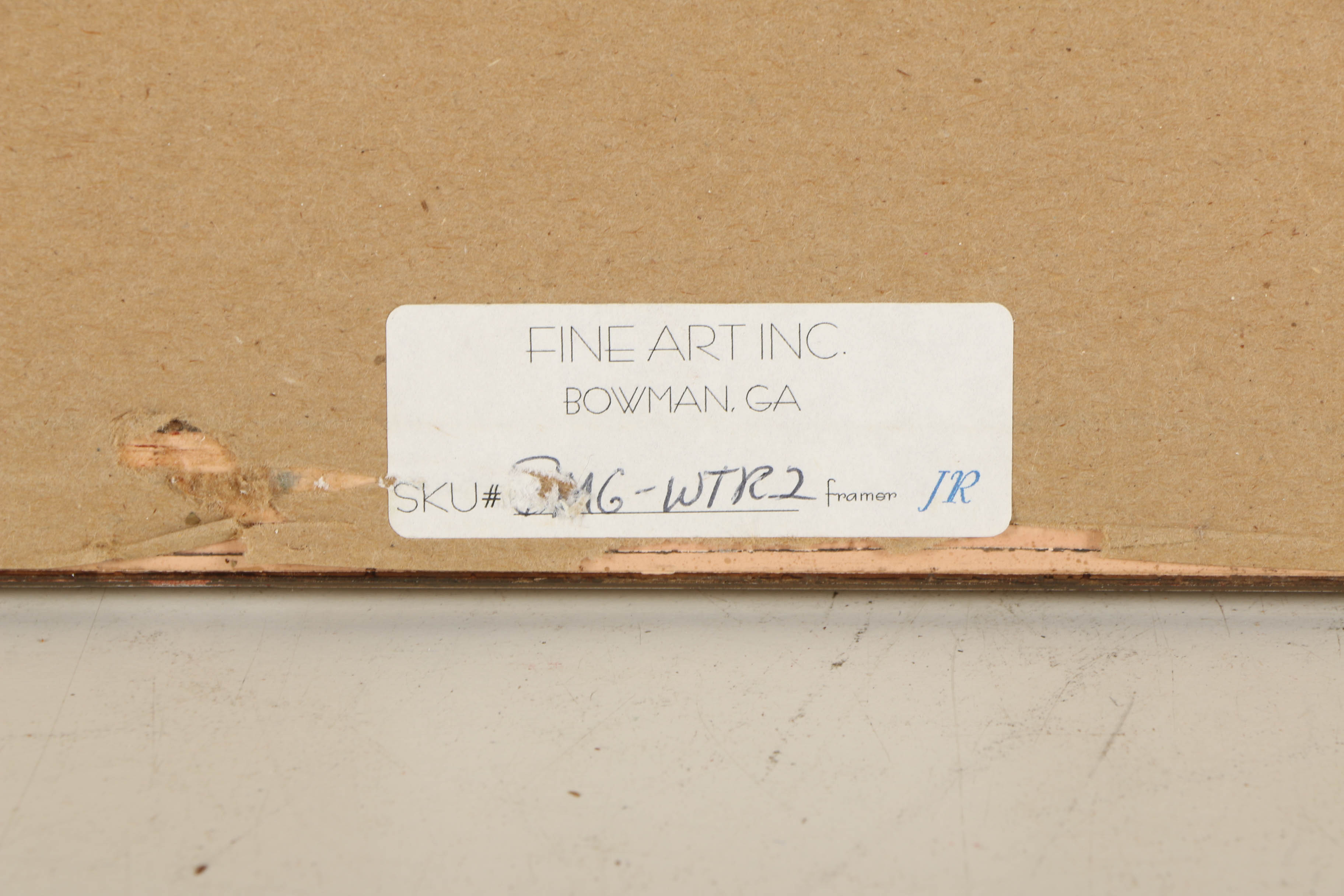 Offset Lithograph After Interior Design Elevation Drawing