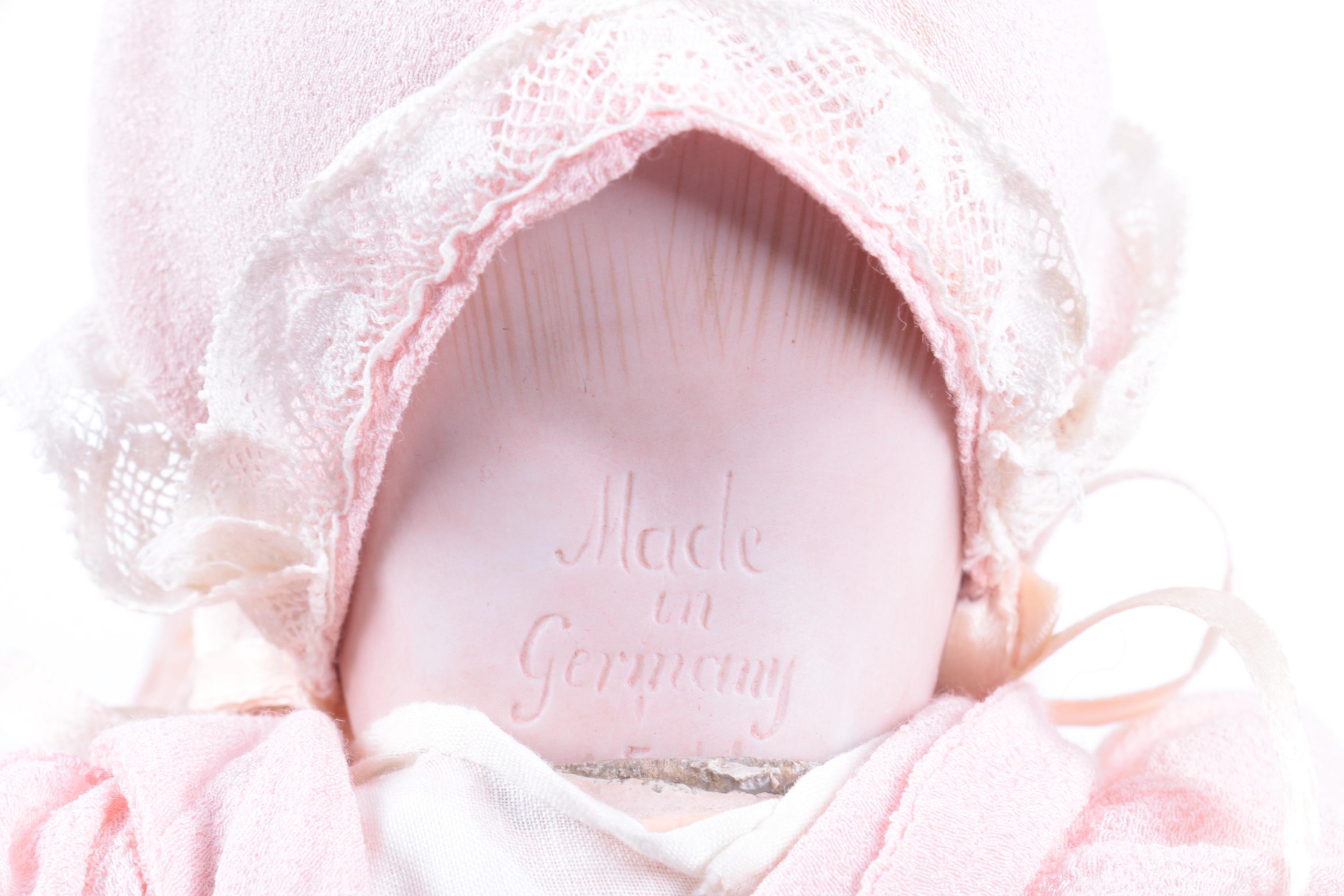 Bisque K&R Dolls and a Bestmaid Kitchen Set