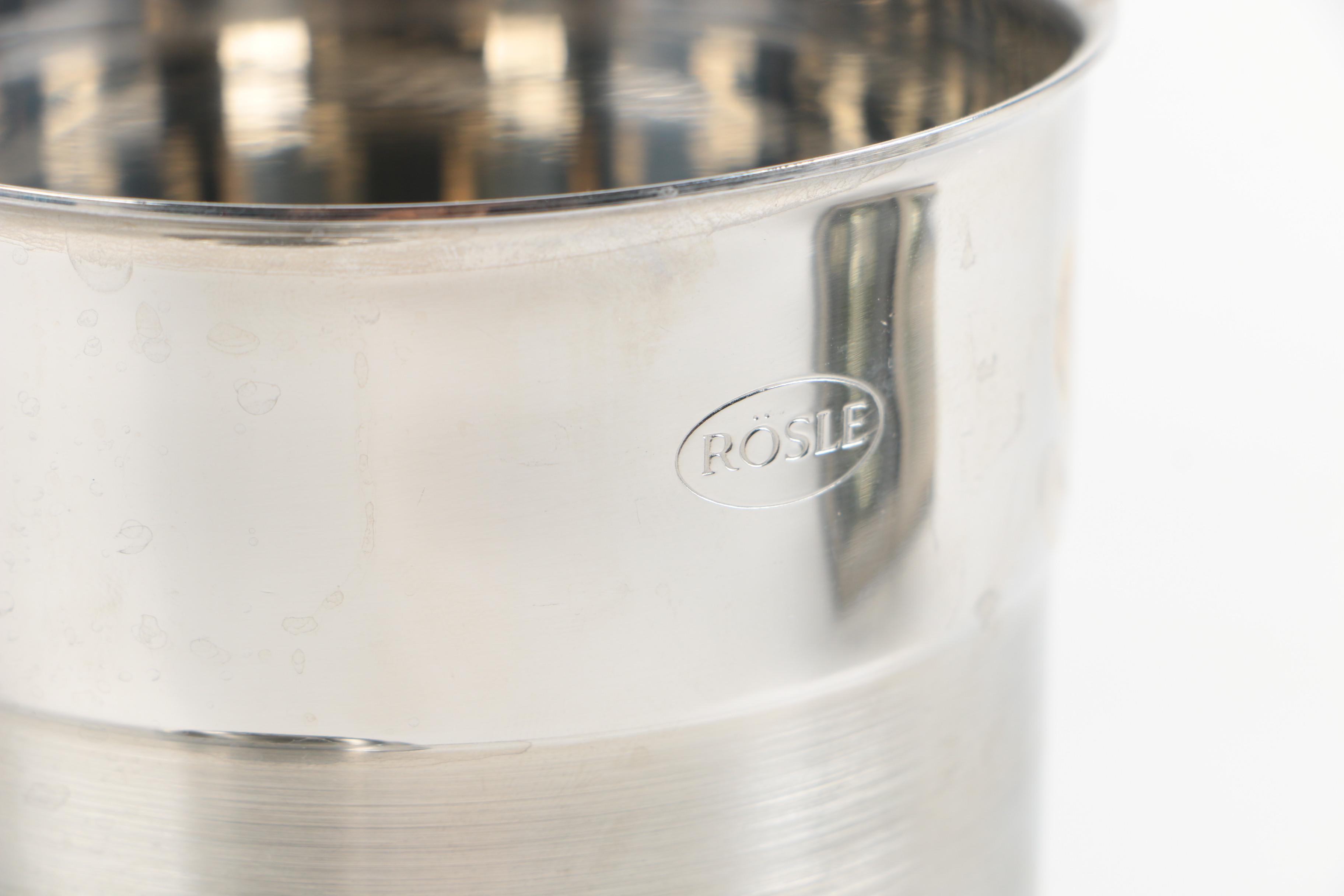 Restoration Hardware and Rosle Cocktail Shakers and Bar Caddy