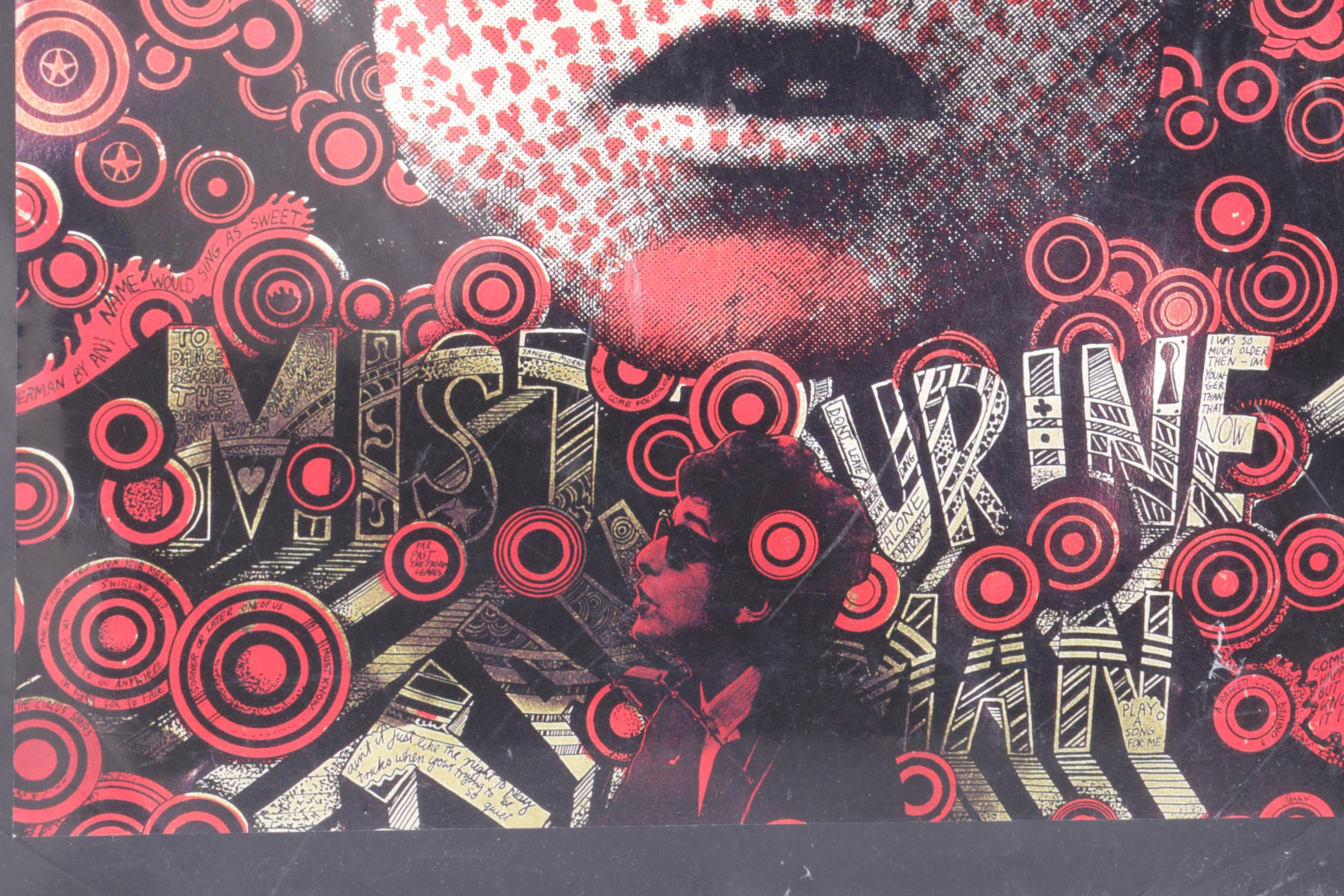 Kings of Leon Concert Poster and Bob Dylan Print After Martin Sharp