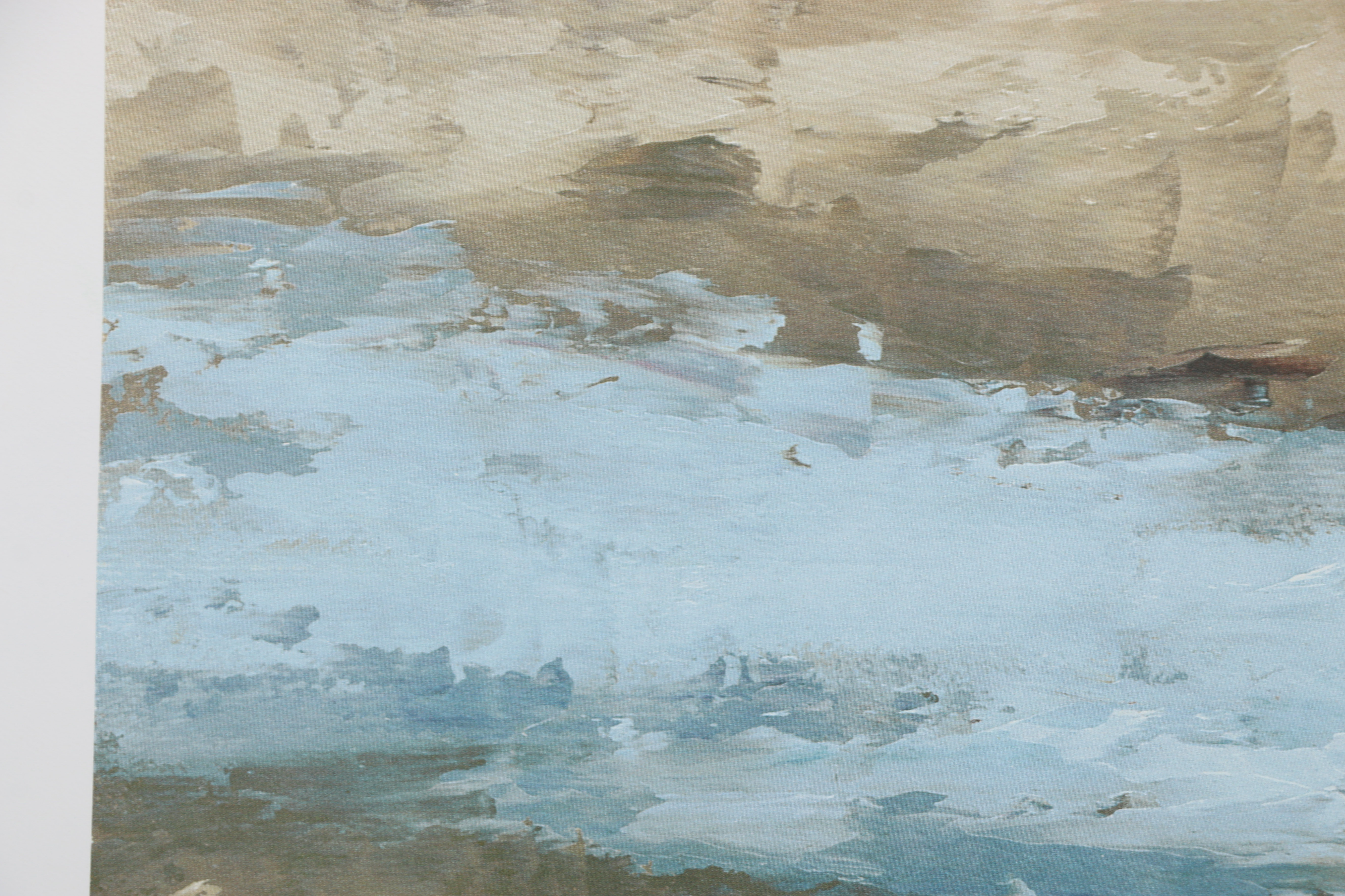 Elaine Hughes Limited Edition Offset Lithograph "Sandy Feet"