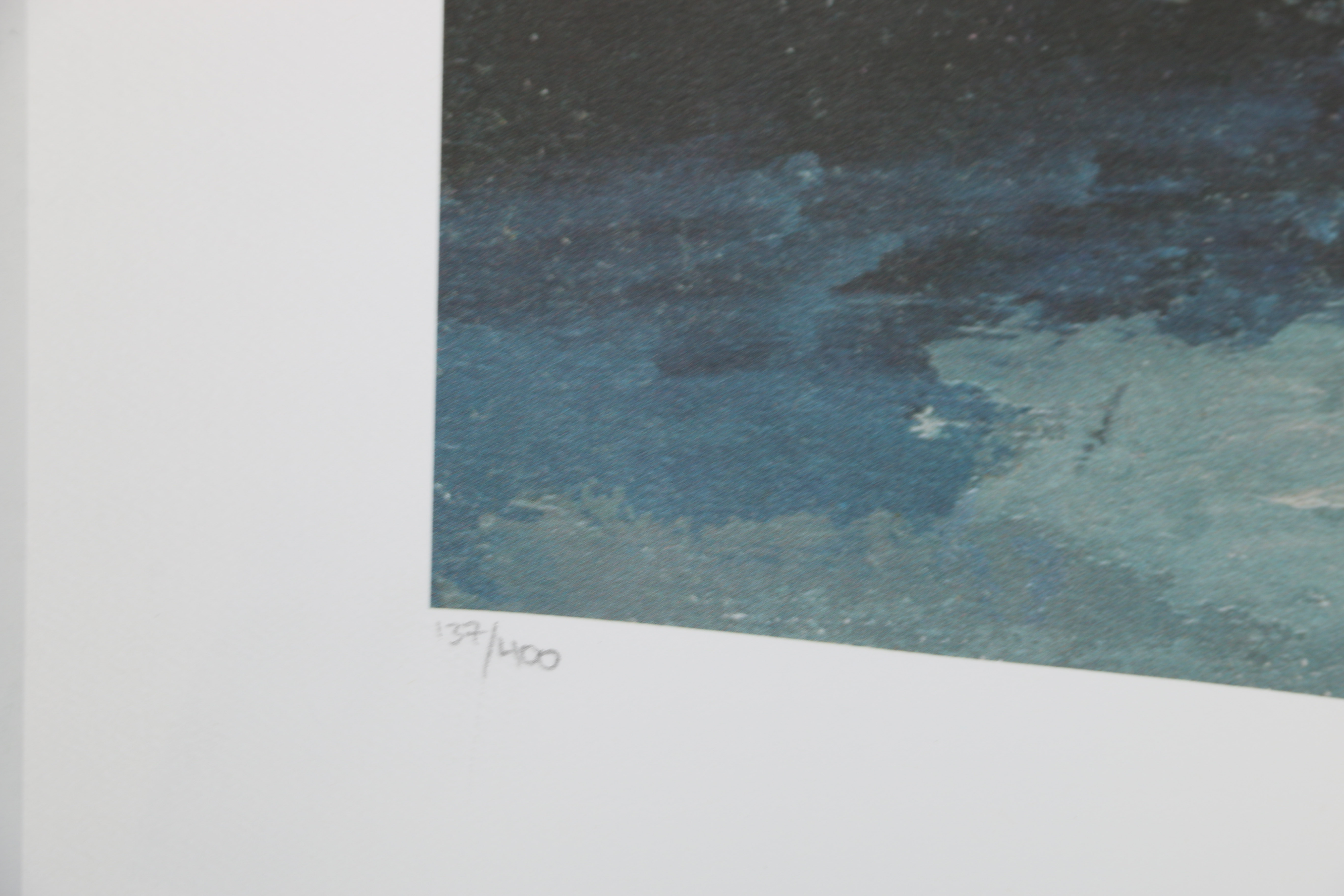 Elaine Hughes Limited Edition Offset Lithograph "Sandy Feet"